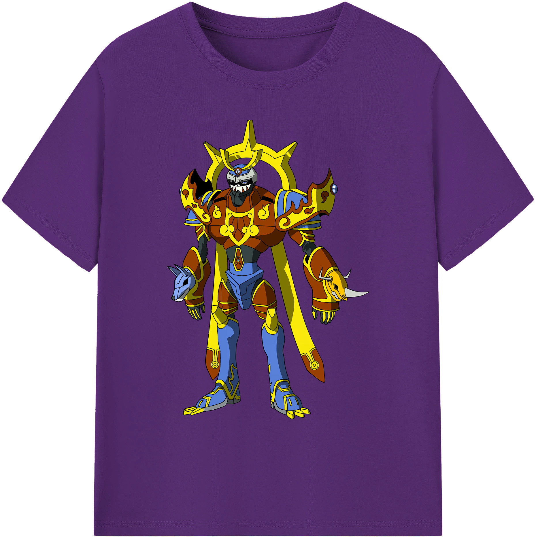 （画像用） Digimon デジタルモンスター/デジモン 綿100％ メンズ半袖Tシャツ｜肌触りやわらか＆通気性