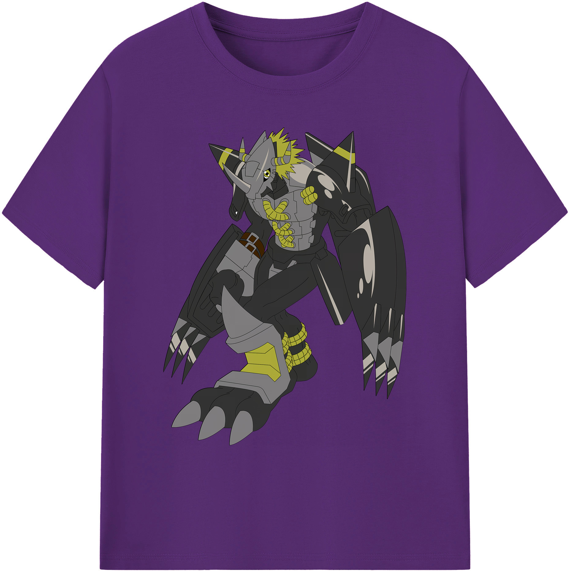 （画像用） Digimon デジタルモンスター/デジモン 綿100％ メンズ半袖Tシャツ｜肌触りやわらか＆通気性