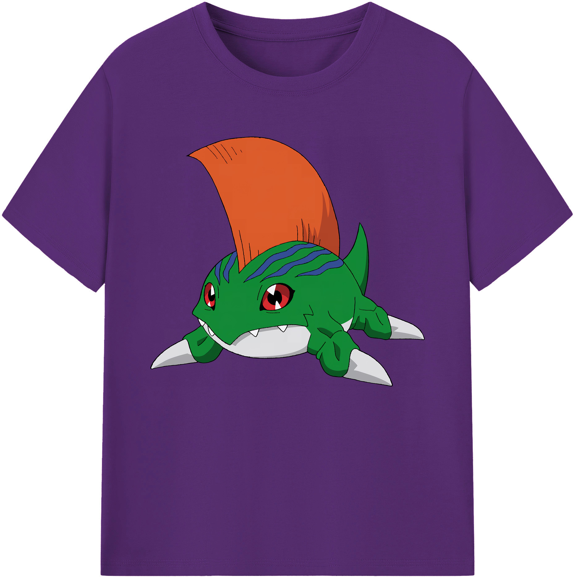 （画像用） Digimon デジタルモンスター/デジモン 綿100％ メンズ半袖Tシャツ｜肌触りやわらか＆通気性