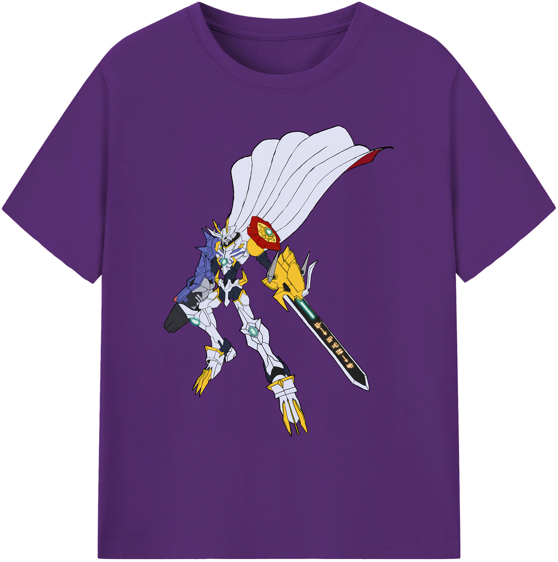 （画像用） Digimon デジタルモンスター/デジモン 綿100％ メンズ半袖Tシャツ｜肌触りやわらか＆通気性