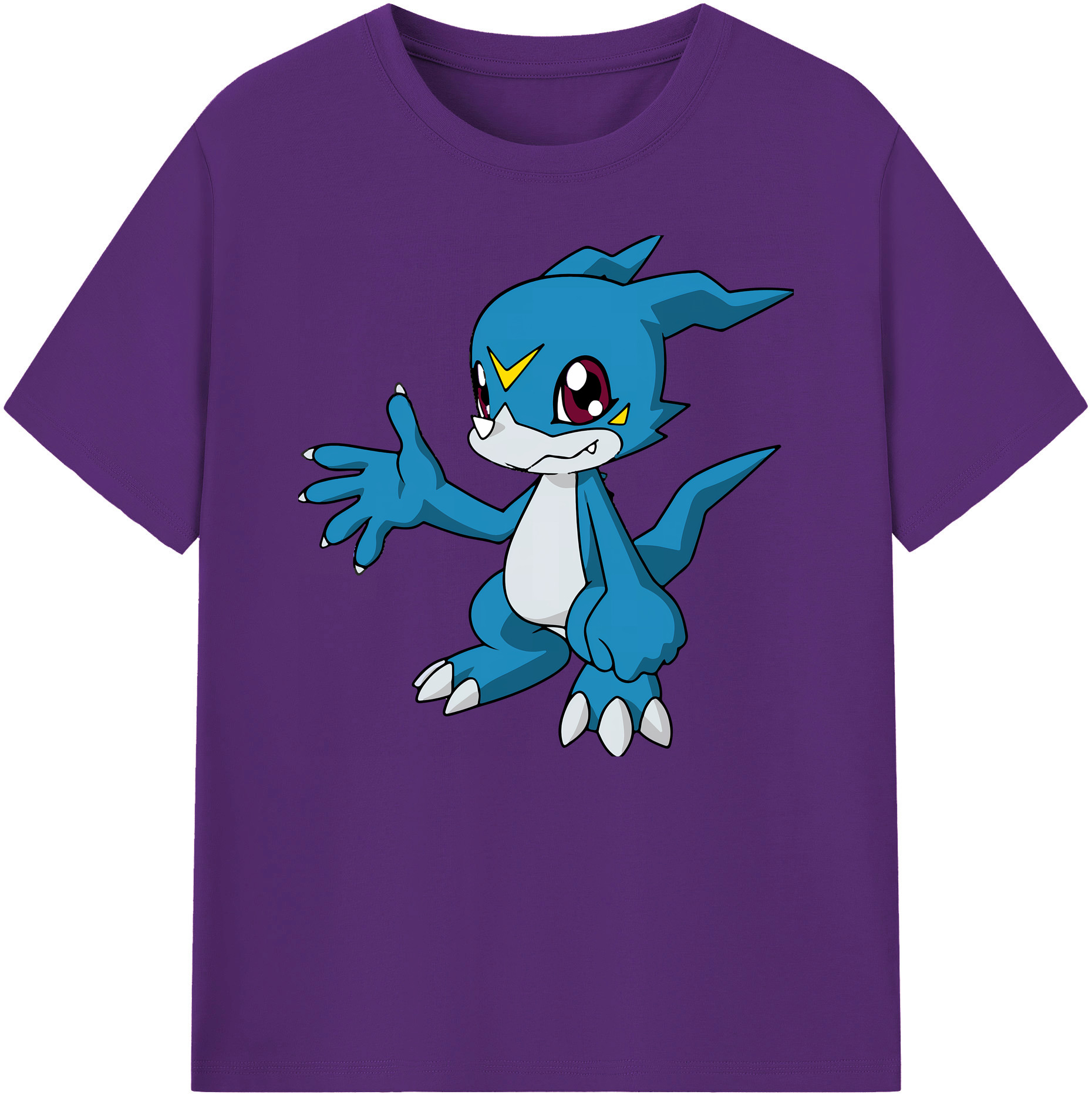 （画像用） Digimon デジタルモンスター/デジモン 綿100％ メンズ半袖Tシャツ｜肌触りやわらか＆通気性
