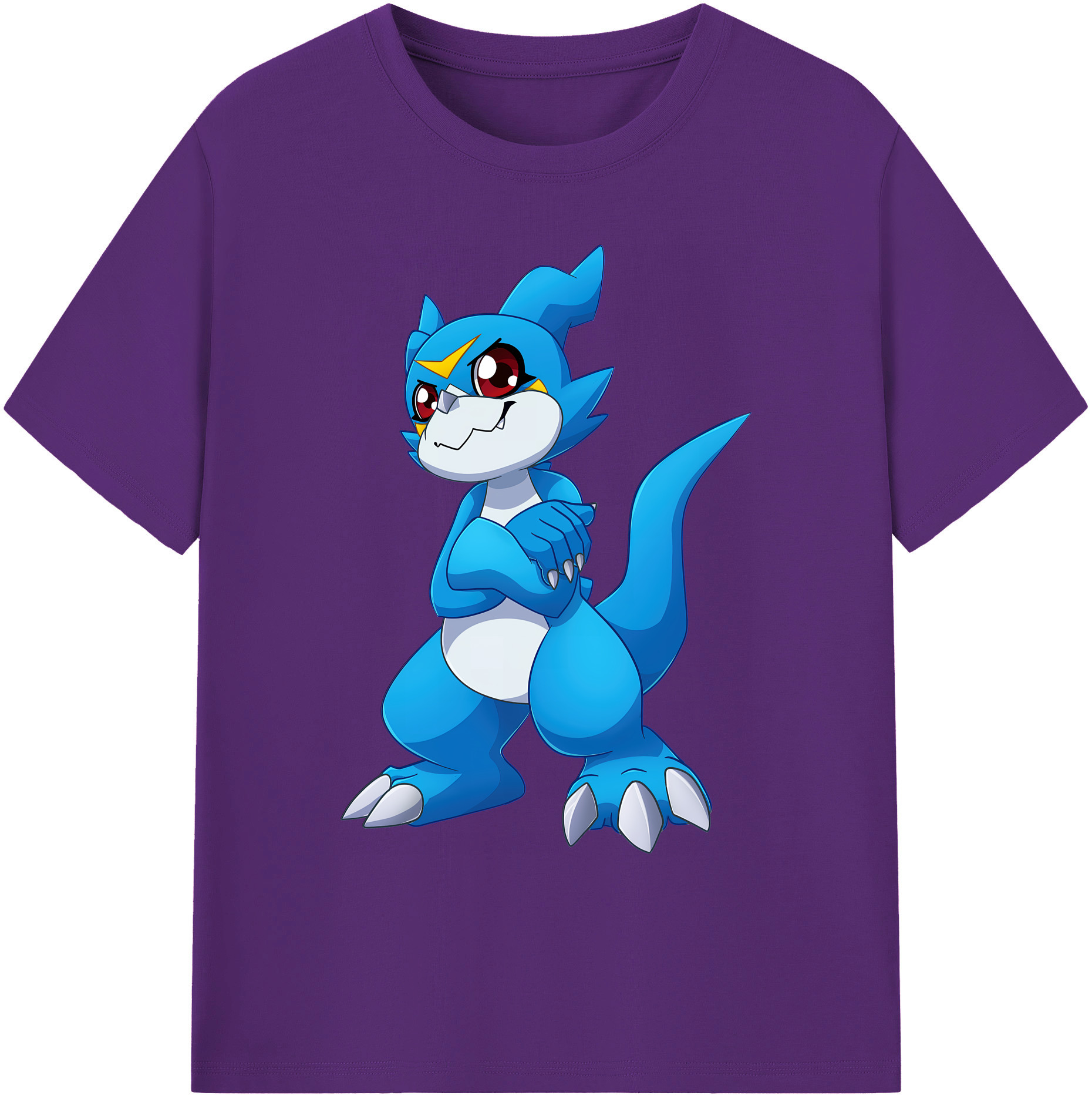 （画像用） Digimon デジタルモンスター/デジモン 綿100％ メンズ半袖Tシャツ｜肌触りやわらか＆通気性
