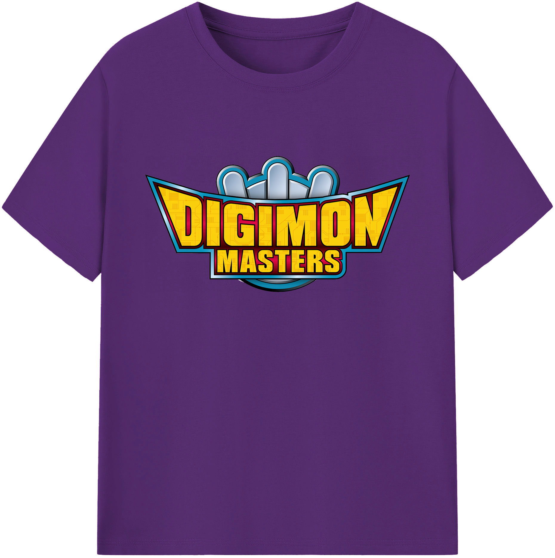 （画像用） Digimon デジタルモンスター/デジモン 綿100％ メンズ半袖Tシャツ｜肌触りやわらか＆通気性