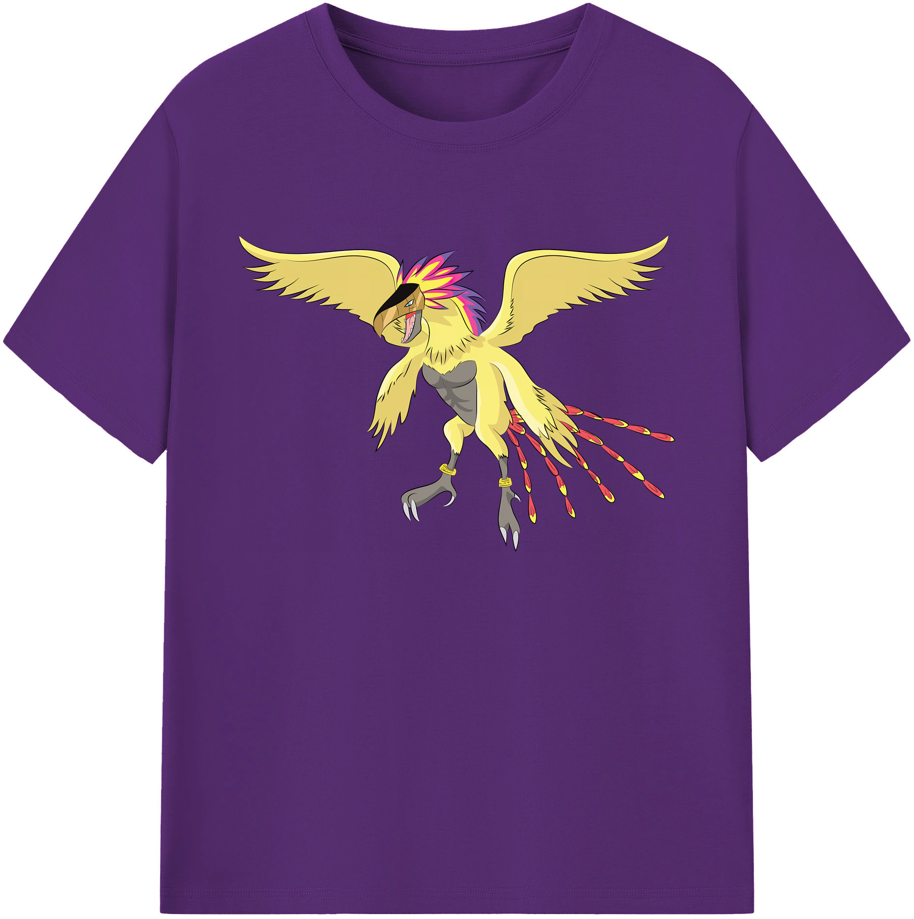 （画像用） Digimon デジタルモンスター/デジモン 綿100％ メンズ半袖Tシャツ｜肌触りやわらか＆通気性