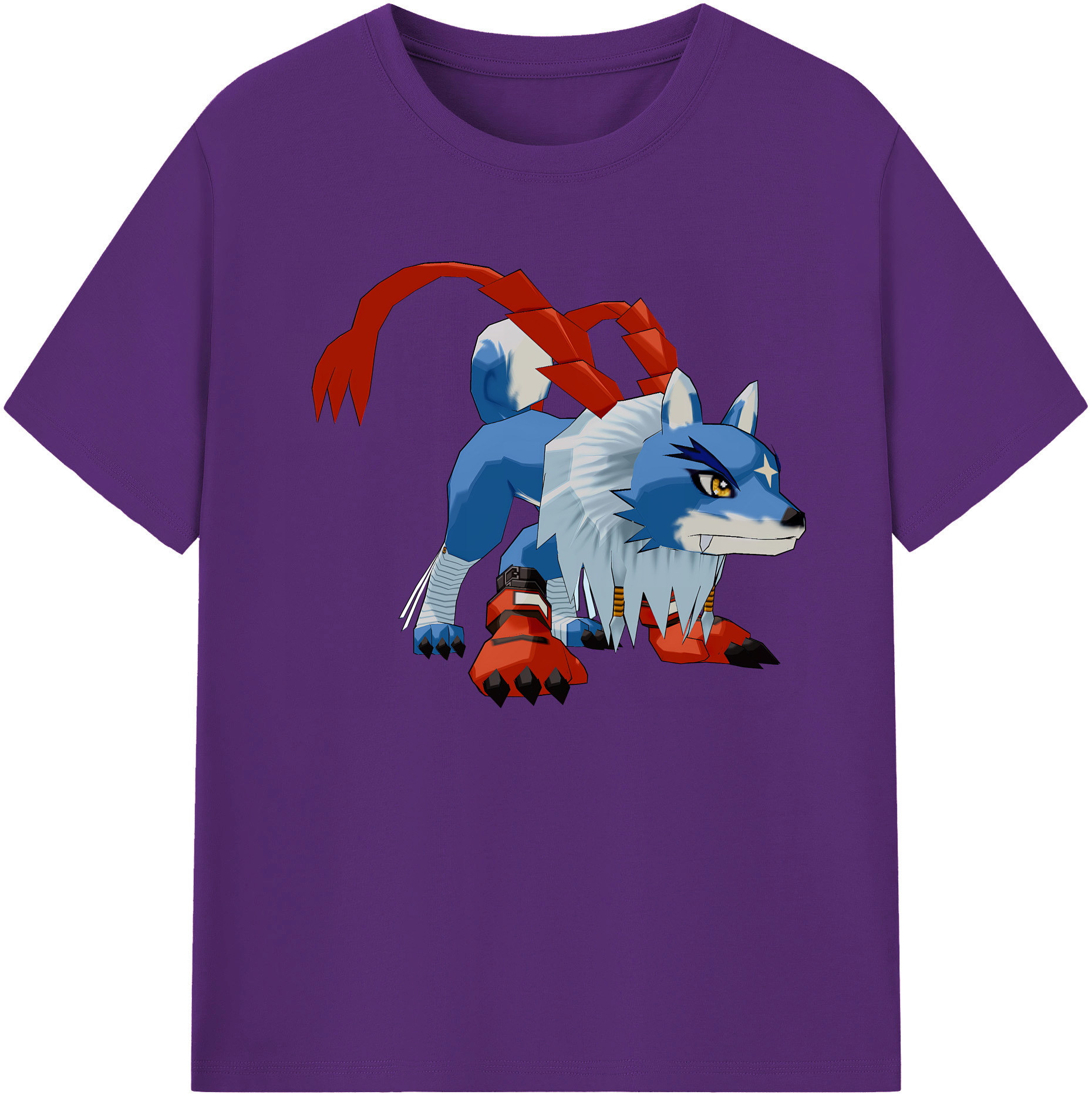（画像用） Digimon デジタルモンスター/デジモン 綿100％ メンズ半袖Tシャツ｜肌触りやわらか＆通気性