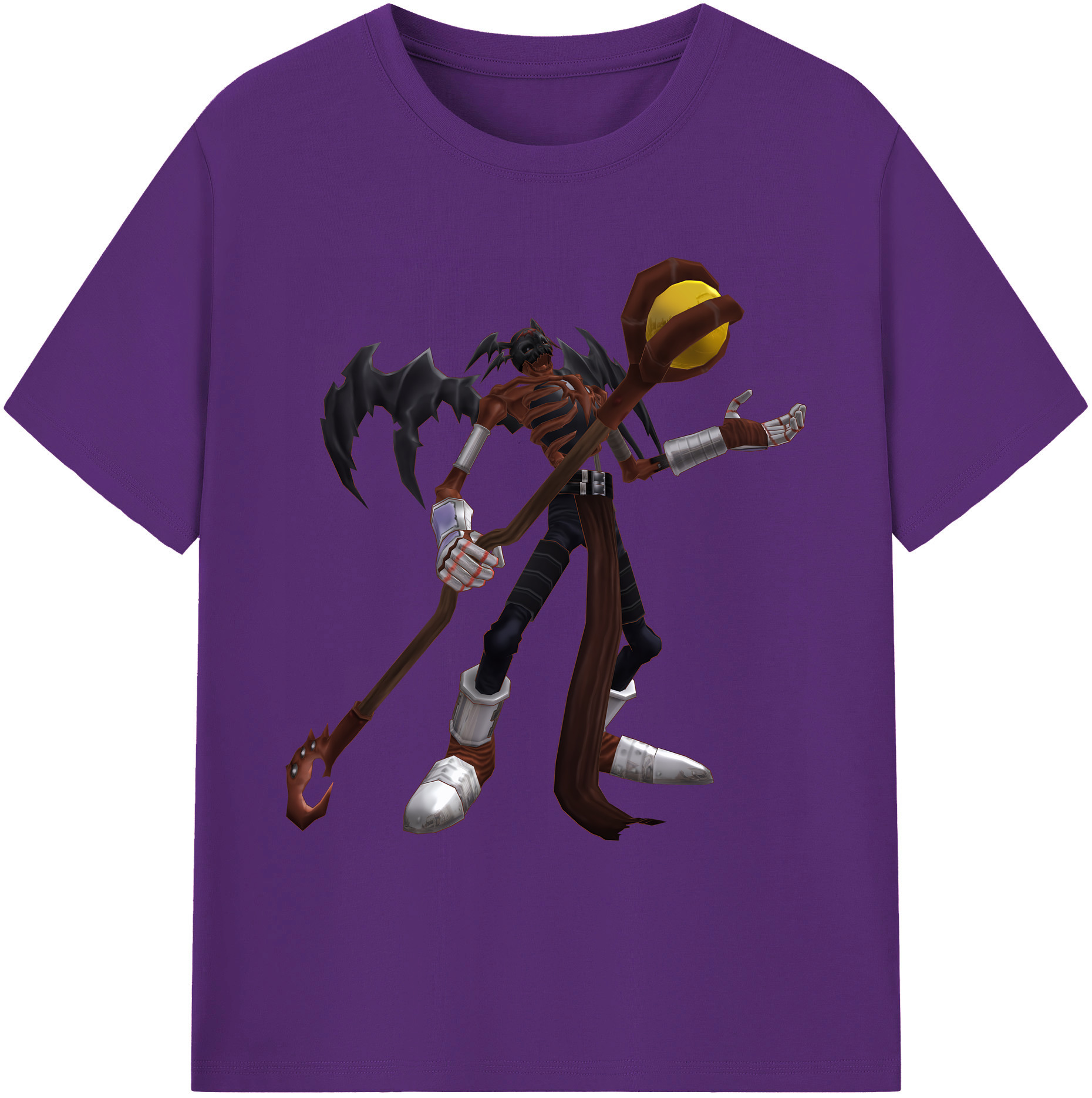 （画像用） Digimon デジタルモンスター/デジモン 綿100％ メンズ半袖Tシャツ｜肌触りやわらか＆通気性