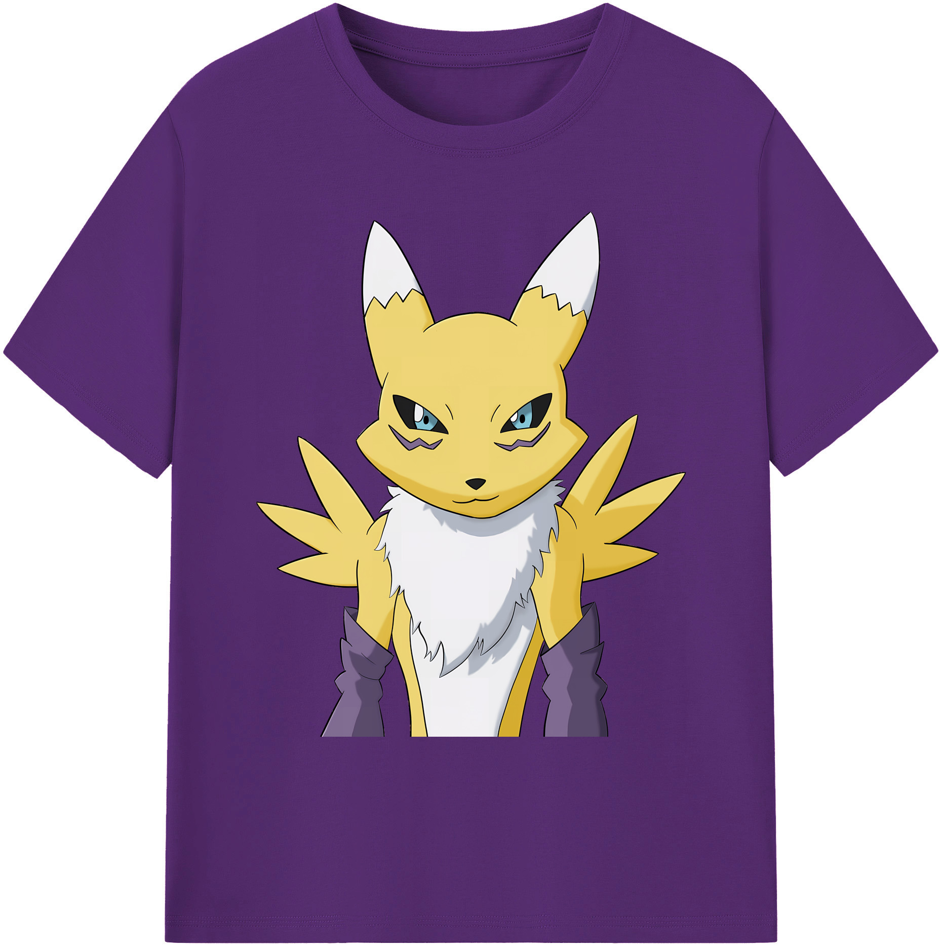 （画像用） Digimon デジタルモンスター/デジモン 綿100％ メンズ半袖Tシャツ｜肌触りやわらか＆通気性