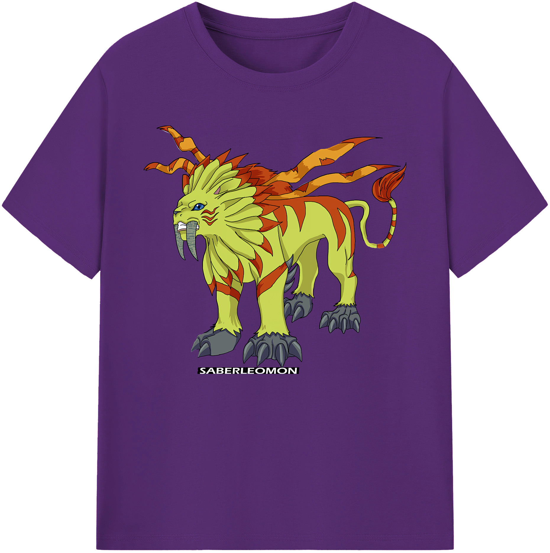 （画像用） Digimon デジタルモンスター/デジモン 綿100％ メンズ半袖Tシャツ｜肌触りやわらか＆通気性