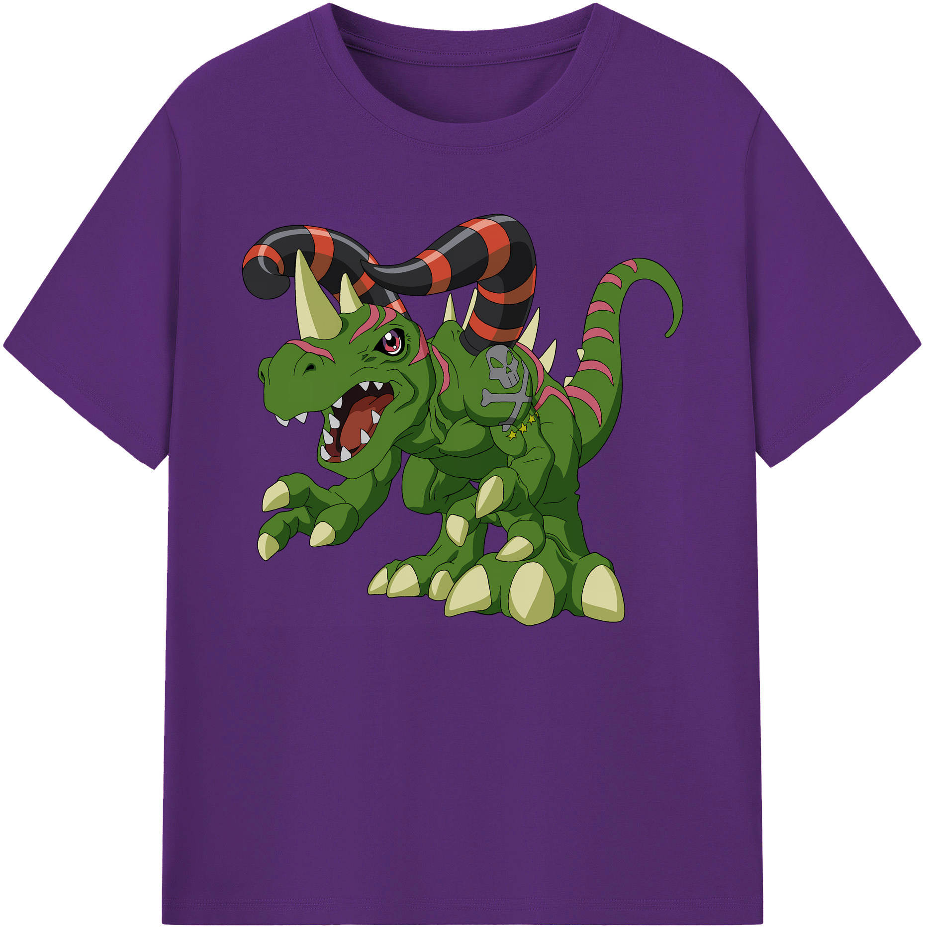 （画像用） Digimon デジタルモンスター/デジモン 綿100％ メンズ半袖Tシャツ｜肌触りやわらか＆通気性