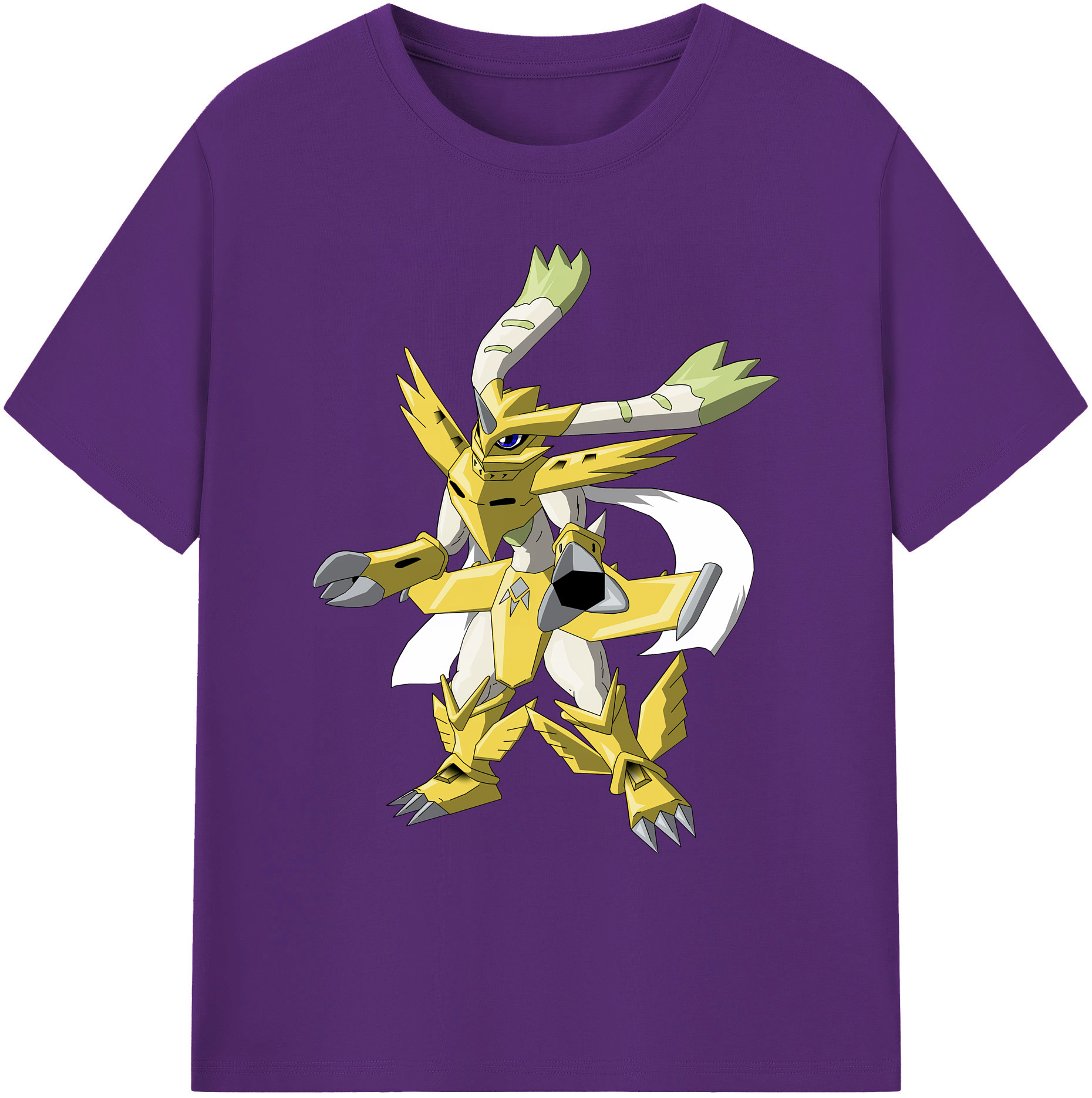 （画像用） Digimon デジタルモンスター/デジモン 綿100％ メンズ半袖Tシャツ｜肌触りやわらか＆通気性