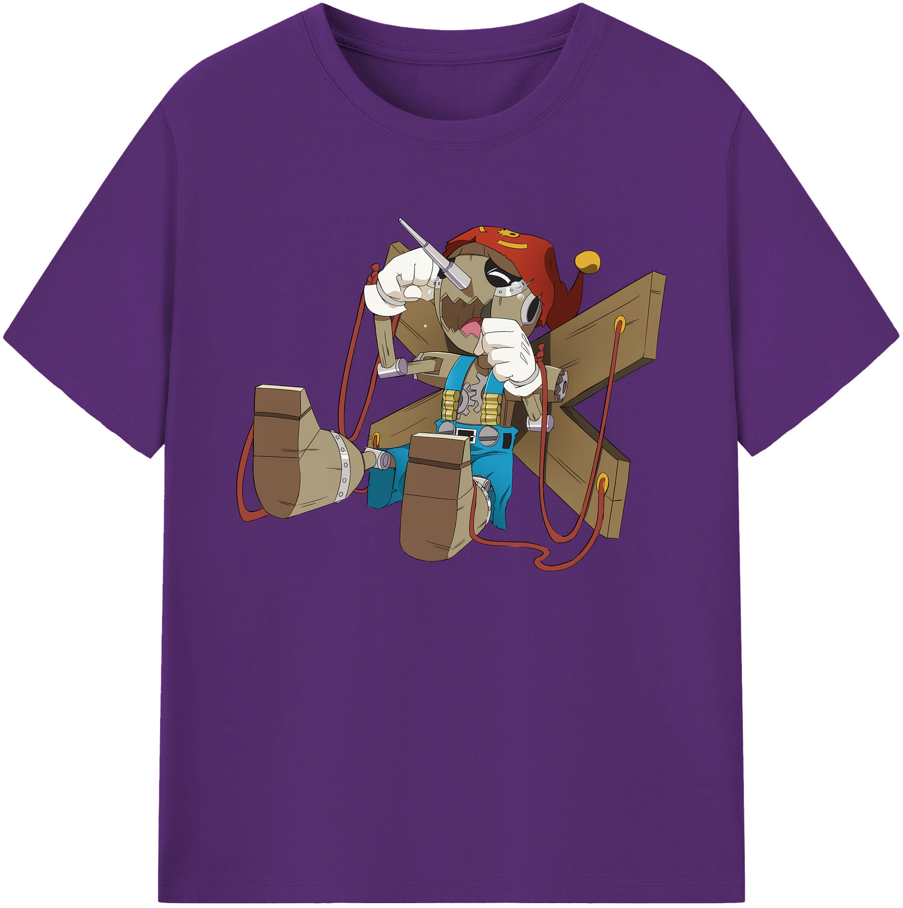 （画像用） Digimon デジタルモンスター/デジモン 綿100％ メンズ半袖Tシャツ｜肌触りやわらか＆通気性