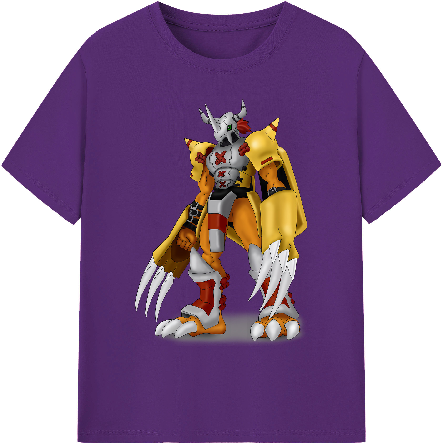 （画像用） Digimon デジタルモンスター/デジモン 綿100％ メンズ半袖Tシャツ｜肌触りやわらか＆通気性
