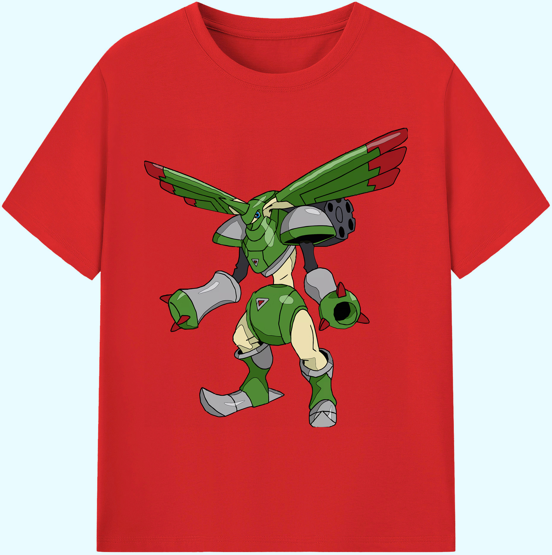 （画像用） Digimon デジタルモンスター/デジモン 綿100％ メンズ半袖Tシャツ｜肌触りやわらか＆通気性