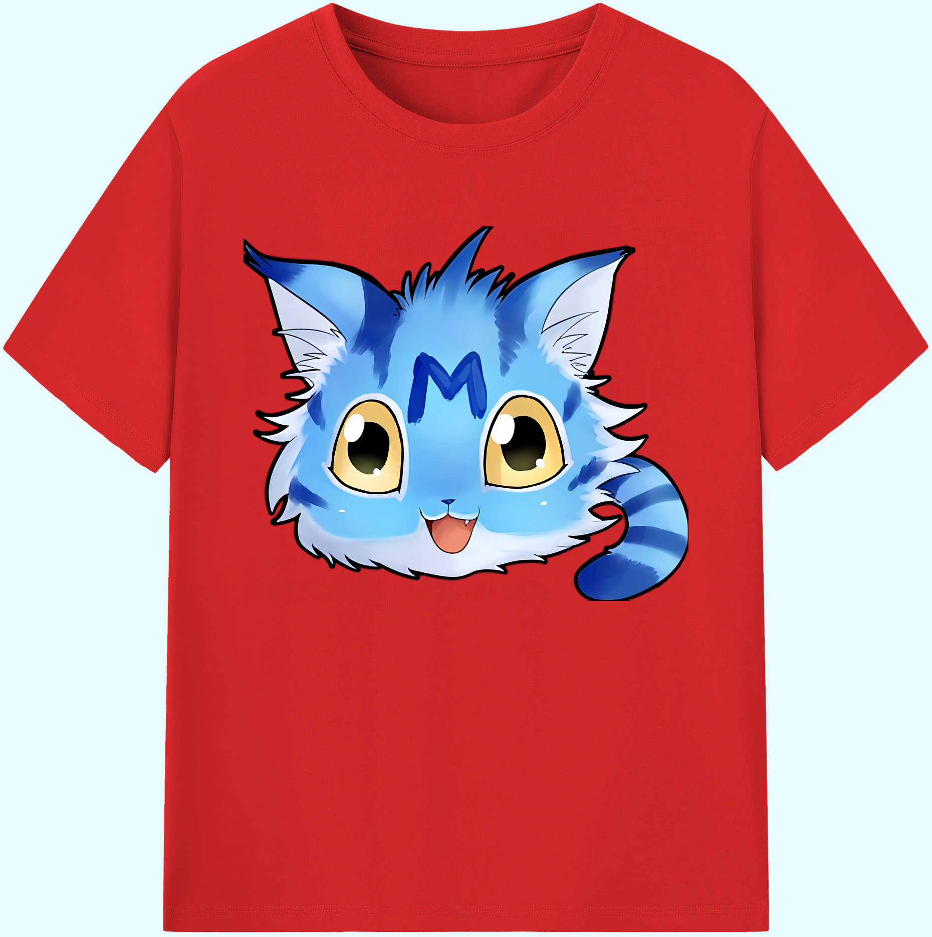 （画像用） Digimon デジタルモンスター/デジモン 綿100％ メンズ半袖Tシャツ｜肌触りやわらか＆通気性