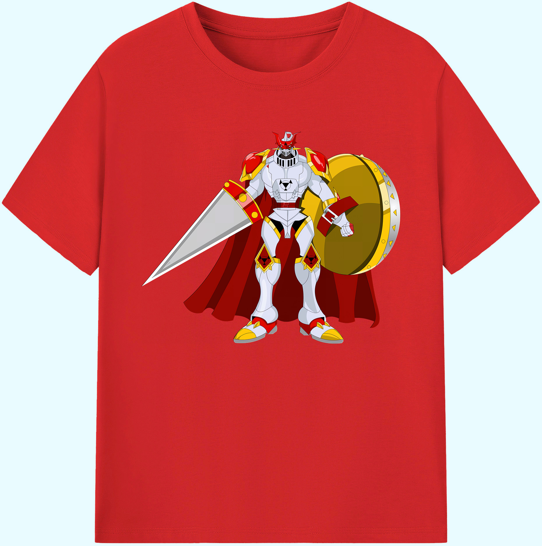 （画像用） Digimon デジタルモンスター/デジモン 綿100％ メンズ半袖Tシャツ｜肌触りやわらか＆通気性