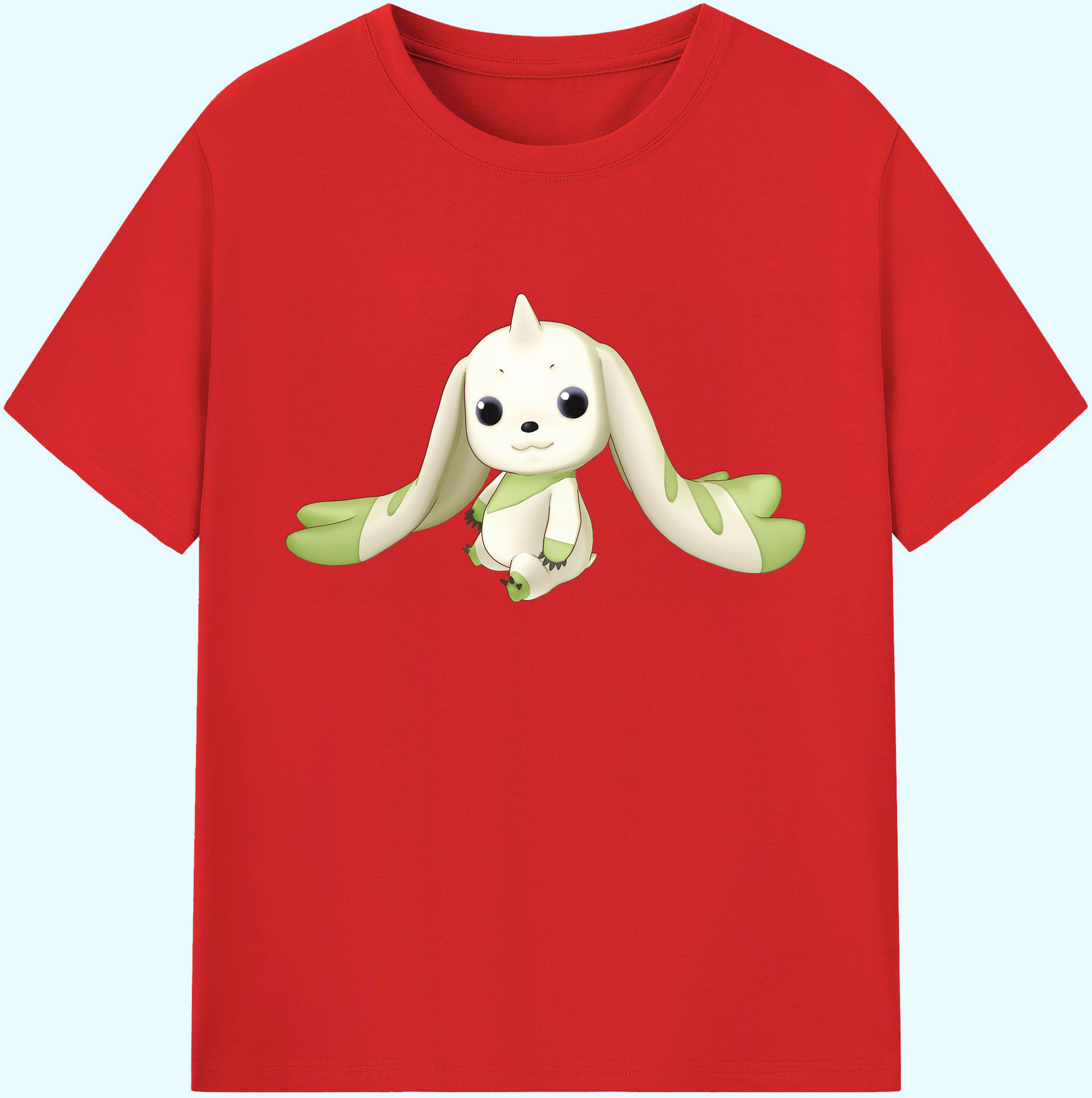 （画像用） Digimon デジタルモンスター/デジモン 綿100％ メンズ半袖Tシャツ｜肌触りやわらか＆通気性