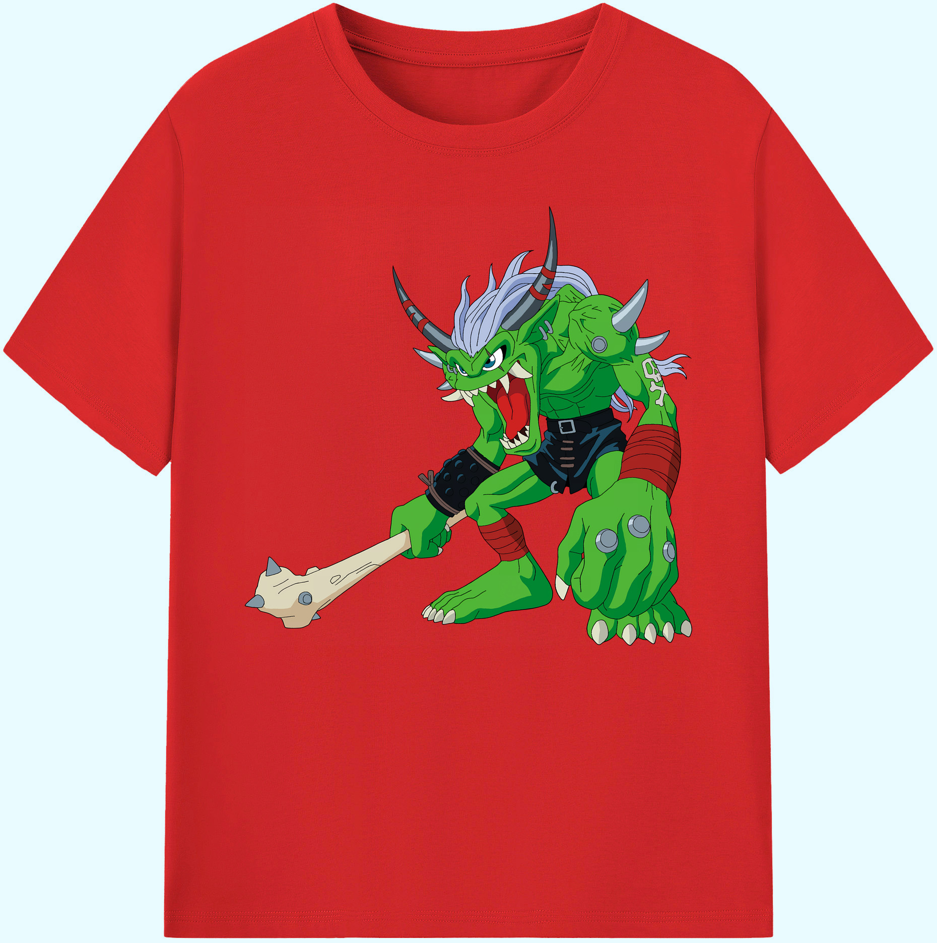 （画像用） Digimon デジタルモンスター/デジモン 綿100％ メンズ半袖Tシャツ｜肌触りやわらか＆通気性