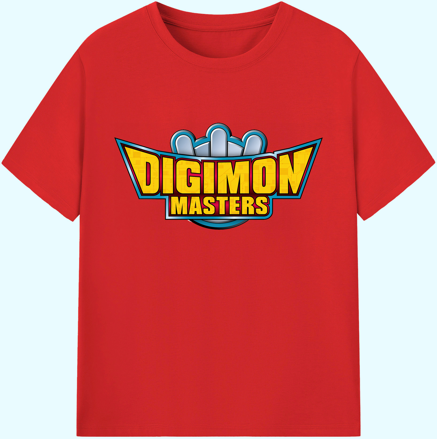 （画像用） Digimon デジタルモンスター/デジモン 綿100％ メンズ半袖Tシャツ｜肌触りやわらか＆通気性