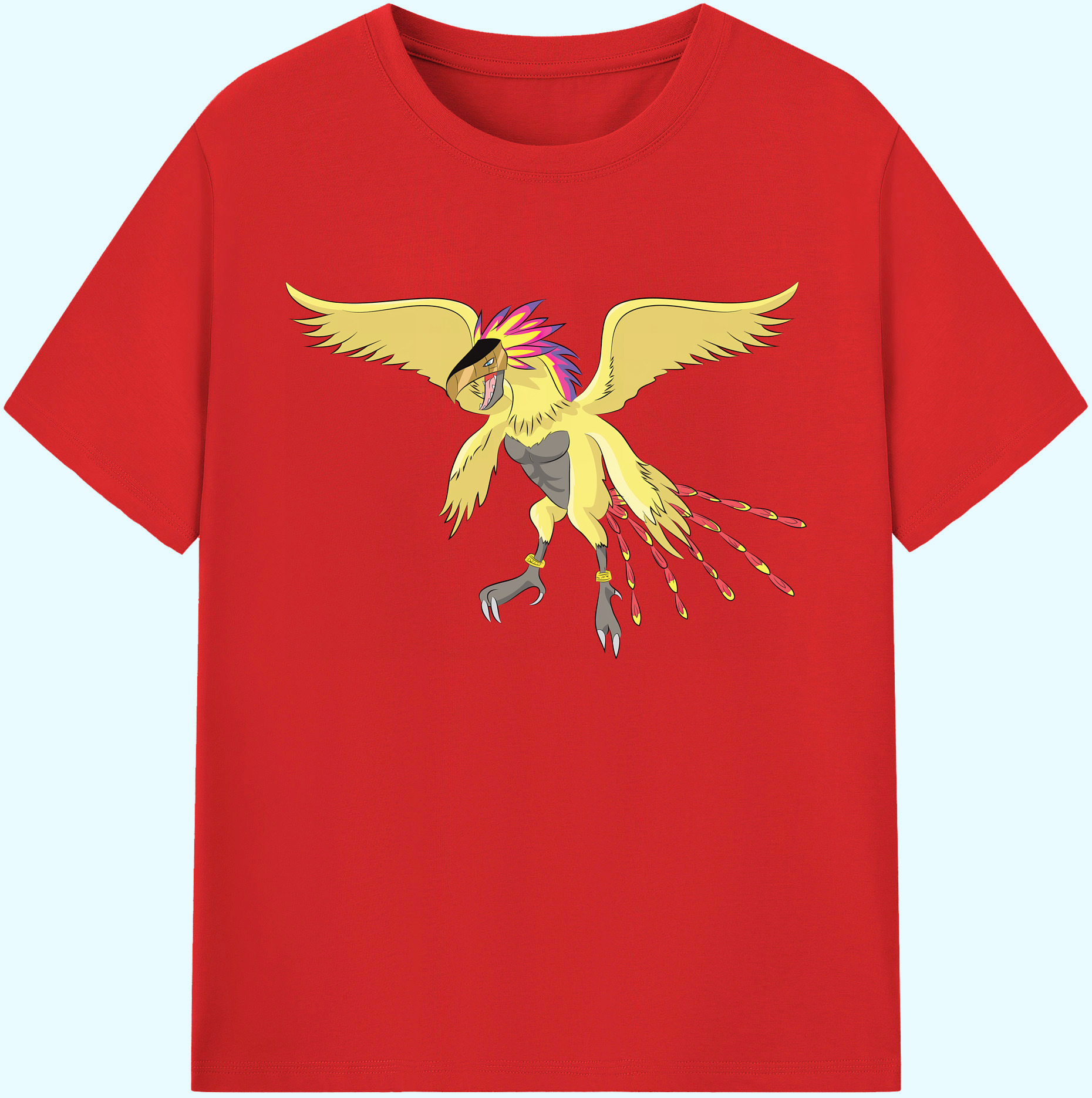 （画像用） Digimon デジタルモンスター/デジモン 綿100％ メンズ半袖Tシャツ｜肌触りやわらか＆通気性