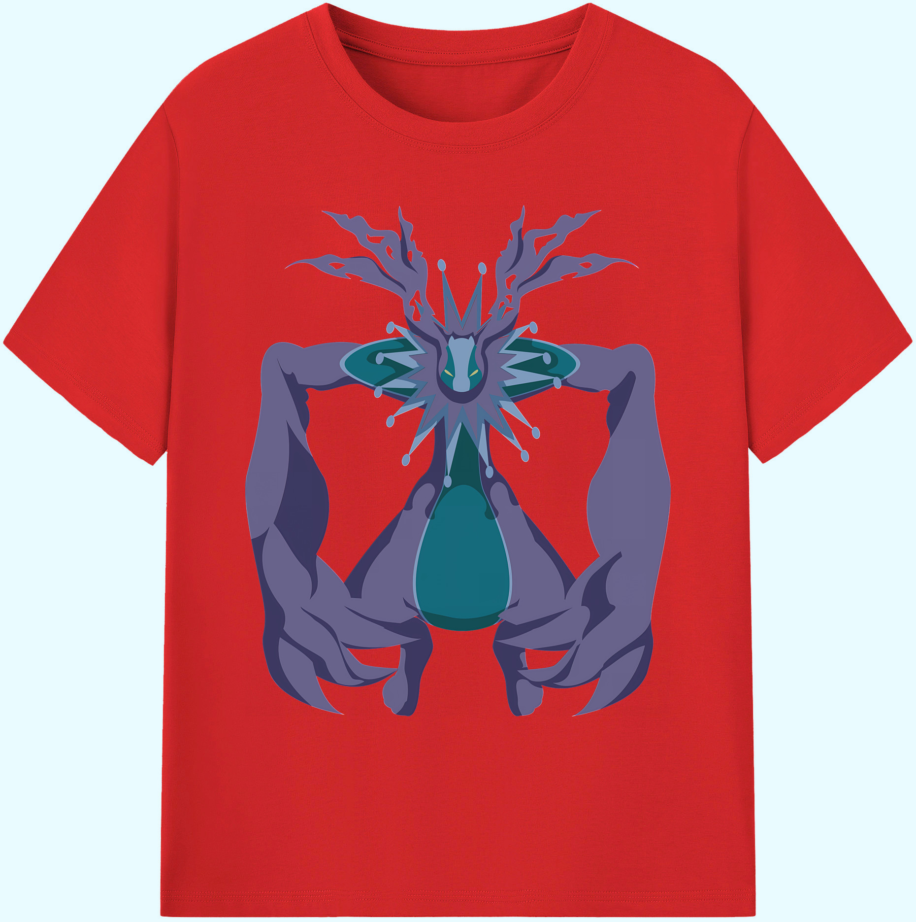 （画像用） Digimon デジタルモンスター/デジモン 綿100％ メンズ半袖Tシャツ｜肌触りやわらか＆通気性