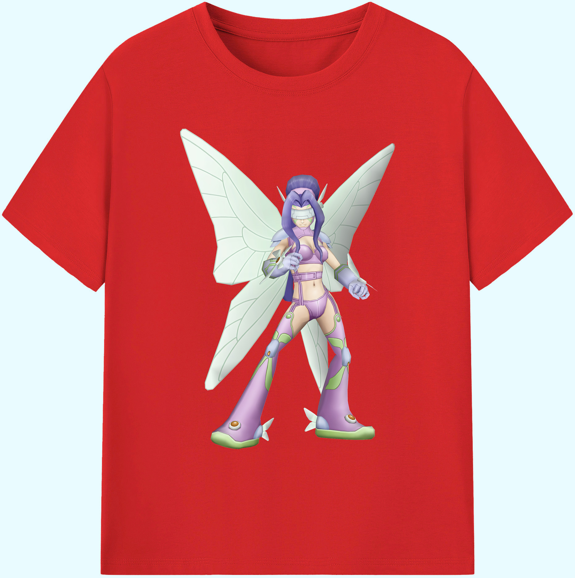 （画像用） Digimon デジタルモンスター/デジモン 綿100％ メンズ半袖Tシャツ｜肌触りやわらか＆通気性