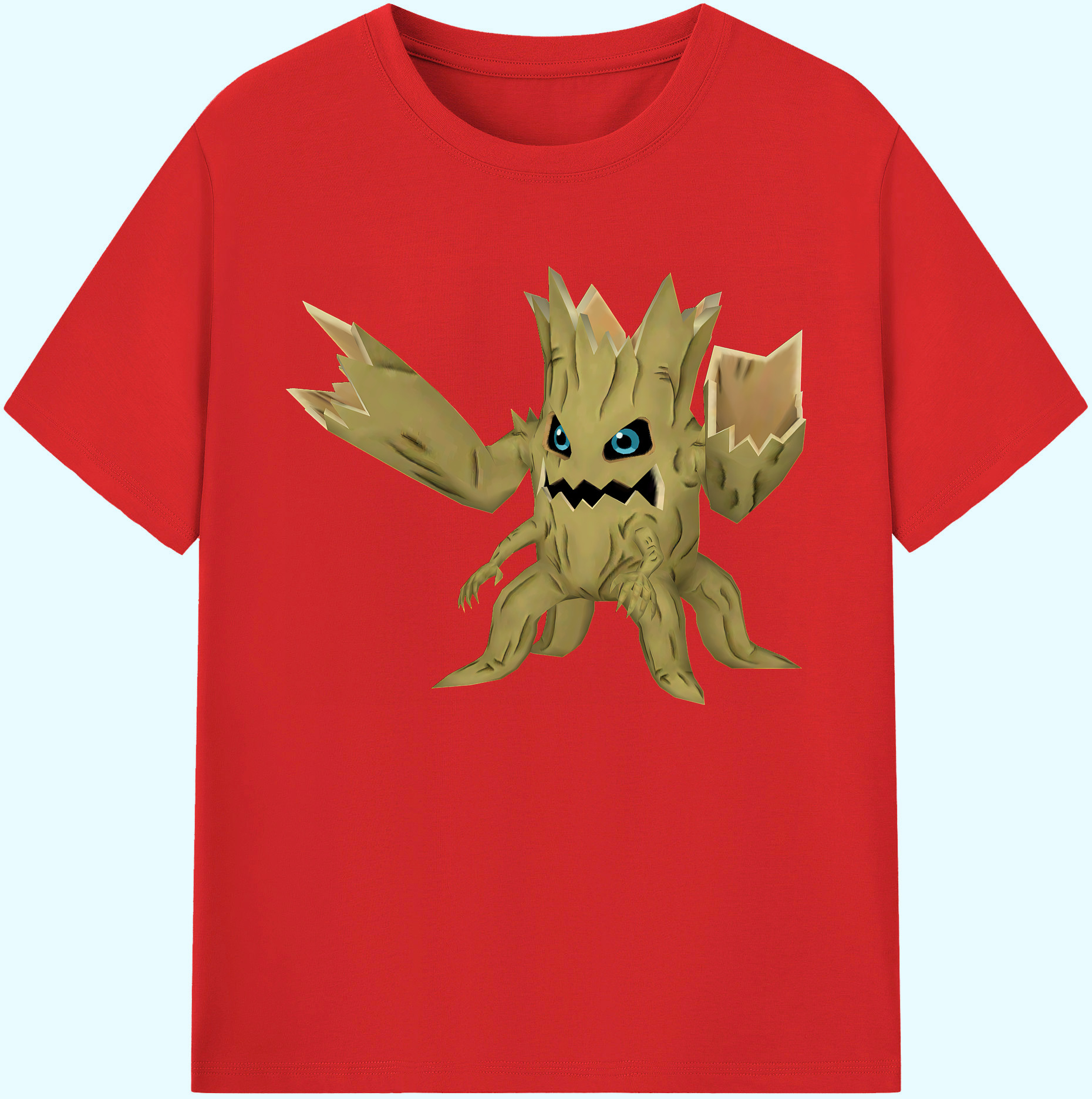 （画像用） Digimon デジタルモンスター/デジモン 綿100％ メンズ半袖Tシャツ｜肌触りやわらか＆通気性