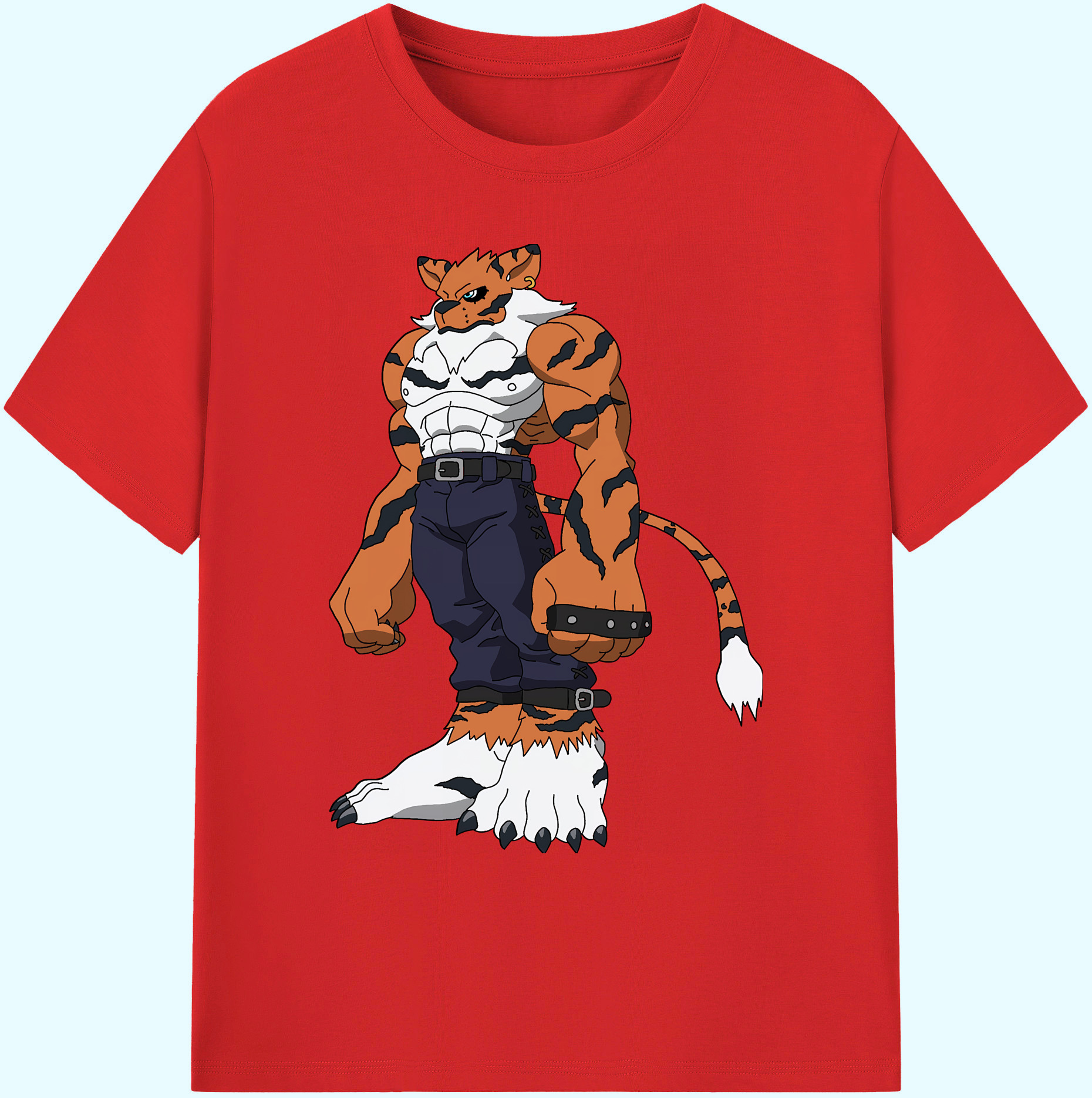 （画像用） Digimon デジタルモンスター/デジモン 綿100％ メンズ半袖Tシャツ｜肌触りやわらか＆通気性