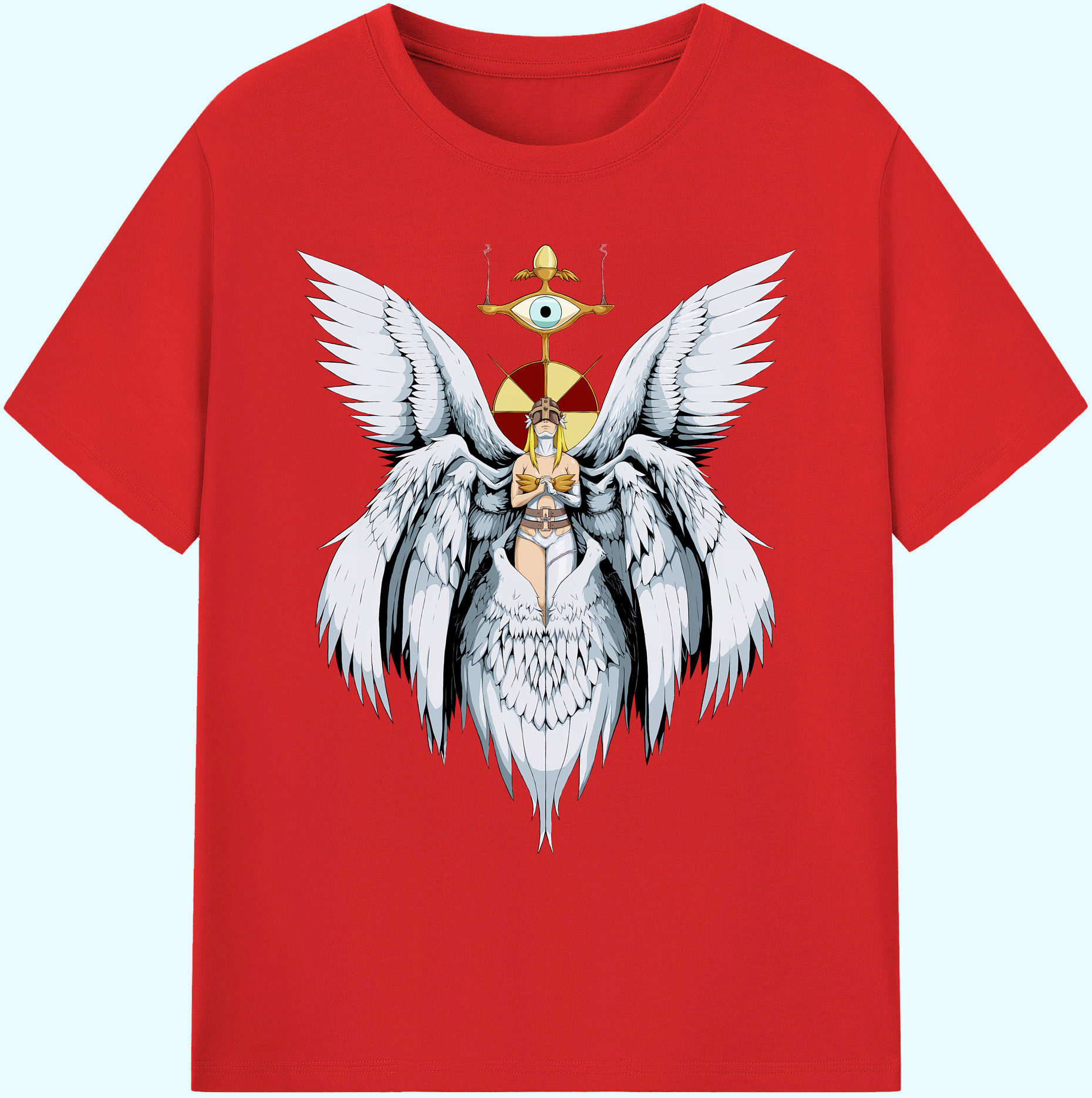 （画像用） Digimon デジタルモンスター/デジモン 綿100％ メンズ半袖Tシャツ｜肌触りやわらか＆通気性