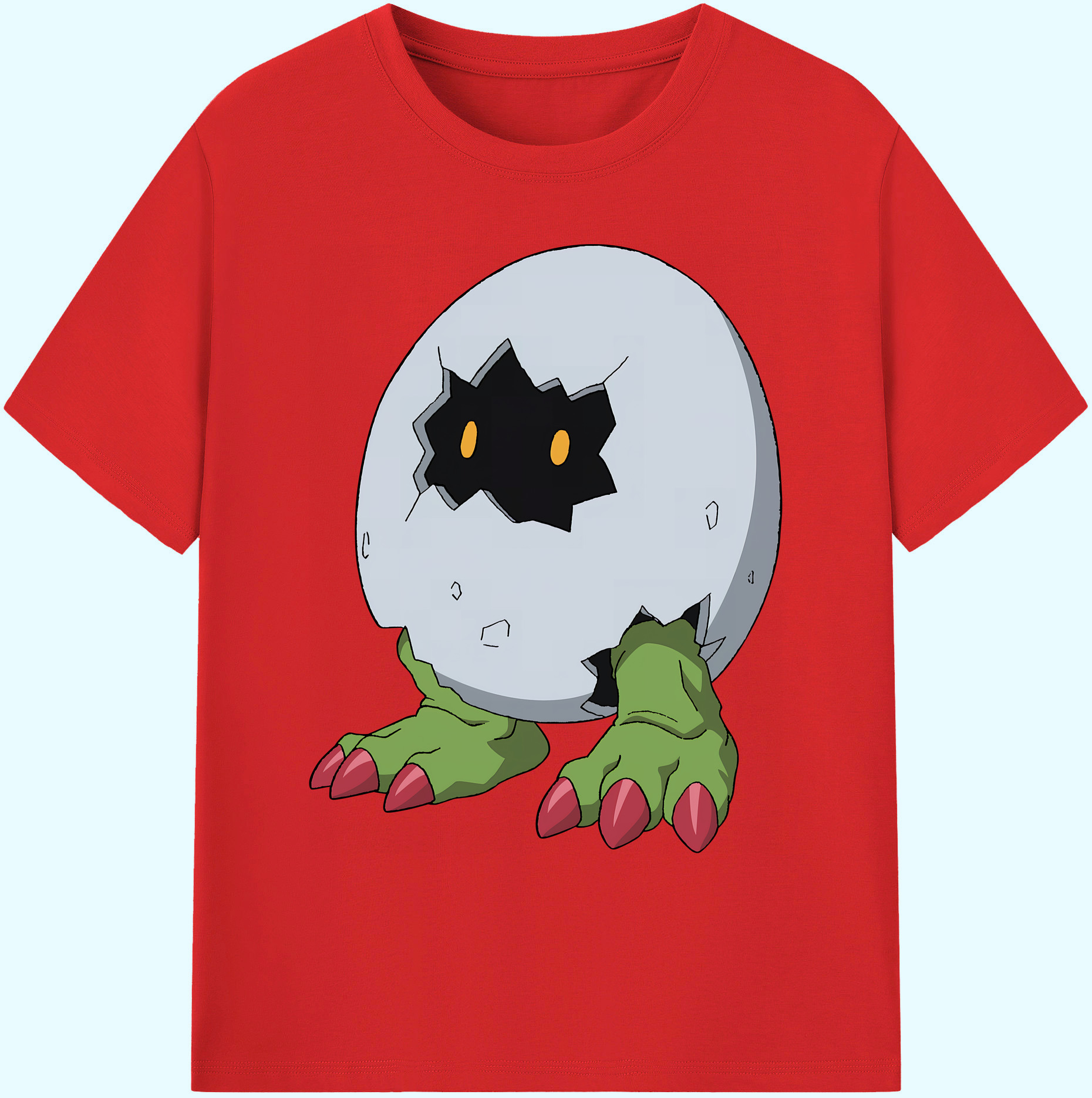 （画像用） Digimon デジタルモンスター/デジモン 綿100％ メンズ半袖Tシャツ｜肌触りやわらか＆通気性
