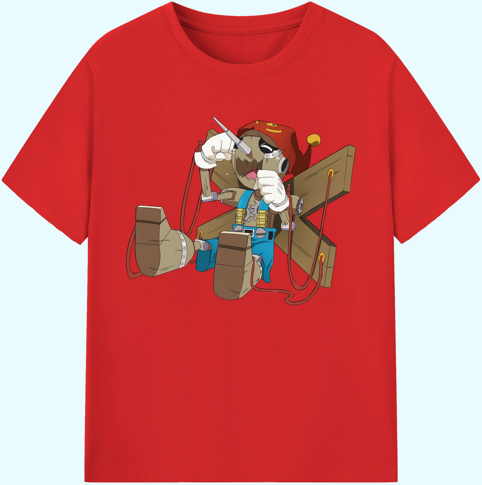（画像用） Digimon デジタルモンスター/デジモン 綿100％ メンズ半袖Tシャツ｜肌触りやわらか＆通気性