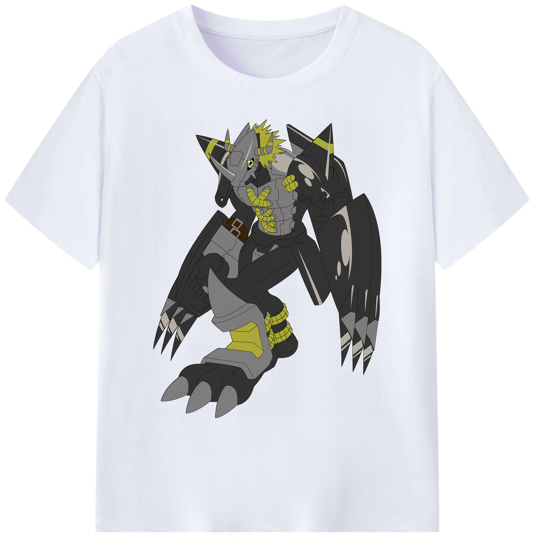 （画像用） Digimon デジタルモンスター/デジモン 綿100％ メンズ半袖Tシャツ｜肌触りやわらか＆通気性