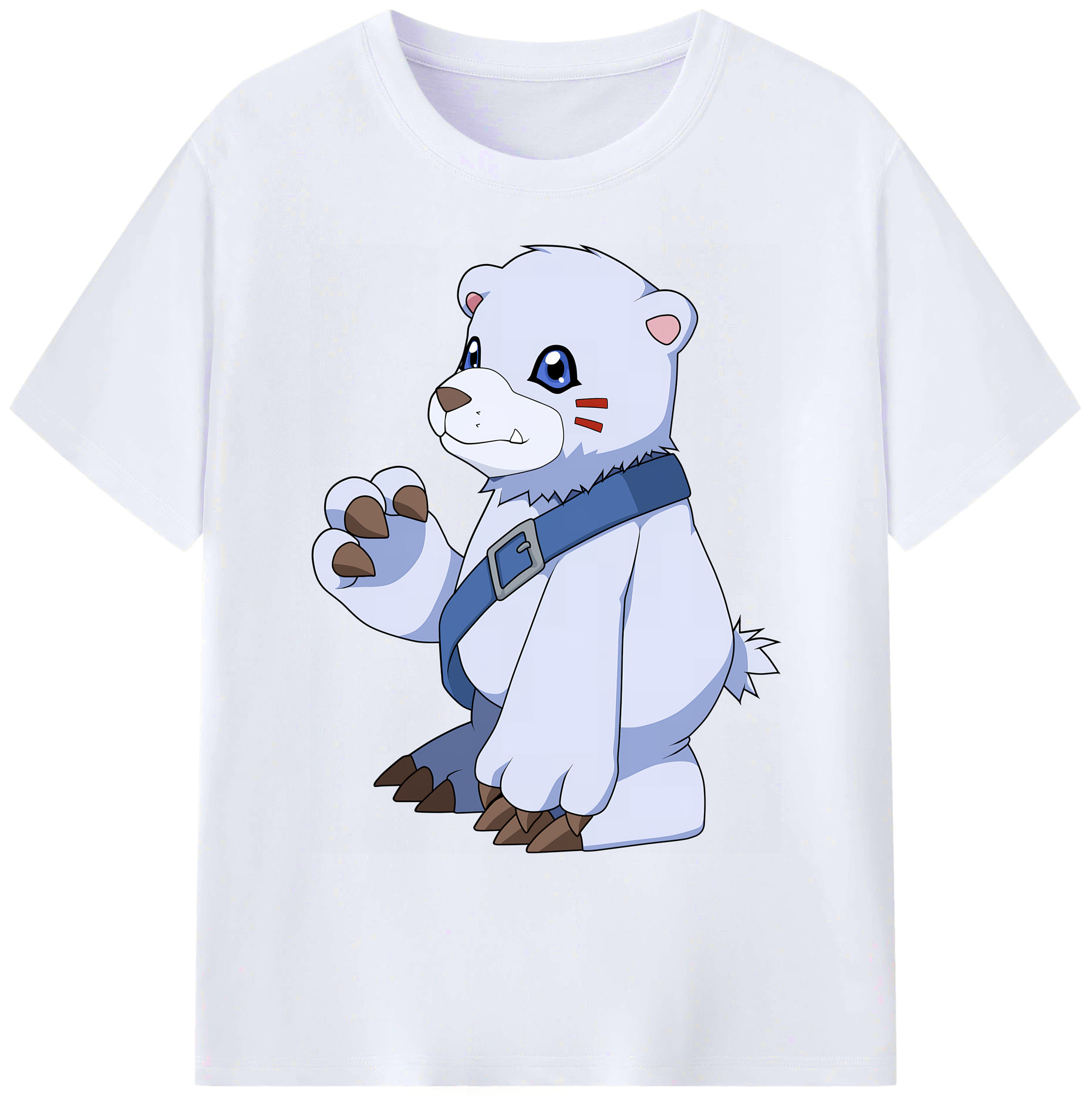 （画像用） Digimon デジタルモンスター/デジモン 綿100％ メンズ半袖Tシャツ｜肌触りやわらか＆通気性