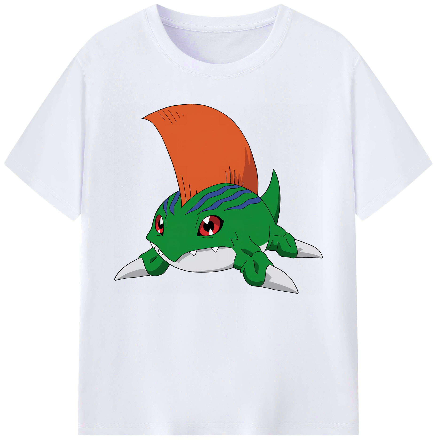 （画像用） Digimon デジタルモンスター/デジモン 綿100％ メンズ半袖Tシャツ｜肌触りやわらか＆通気性