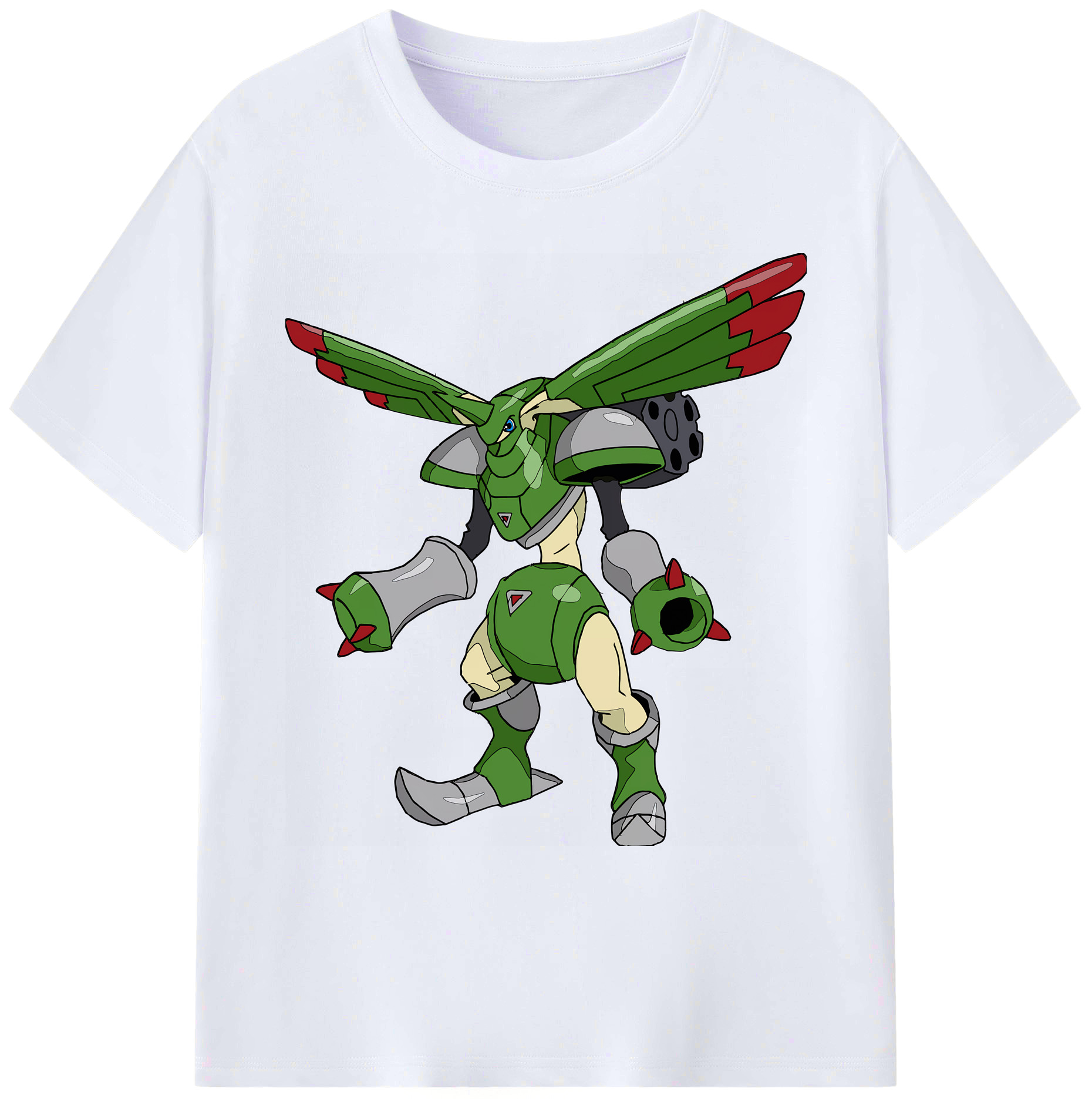 （画像用） Digimon デジタルモンスター/デジモン 綿100％ メンズ半袖Tシャツ｜肌触りやわらか＆通気性