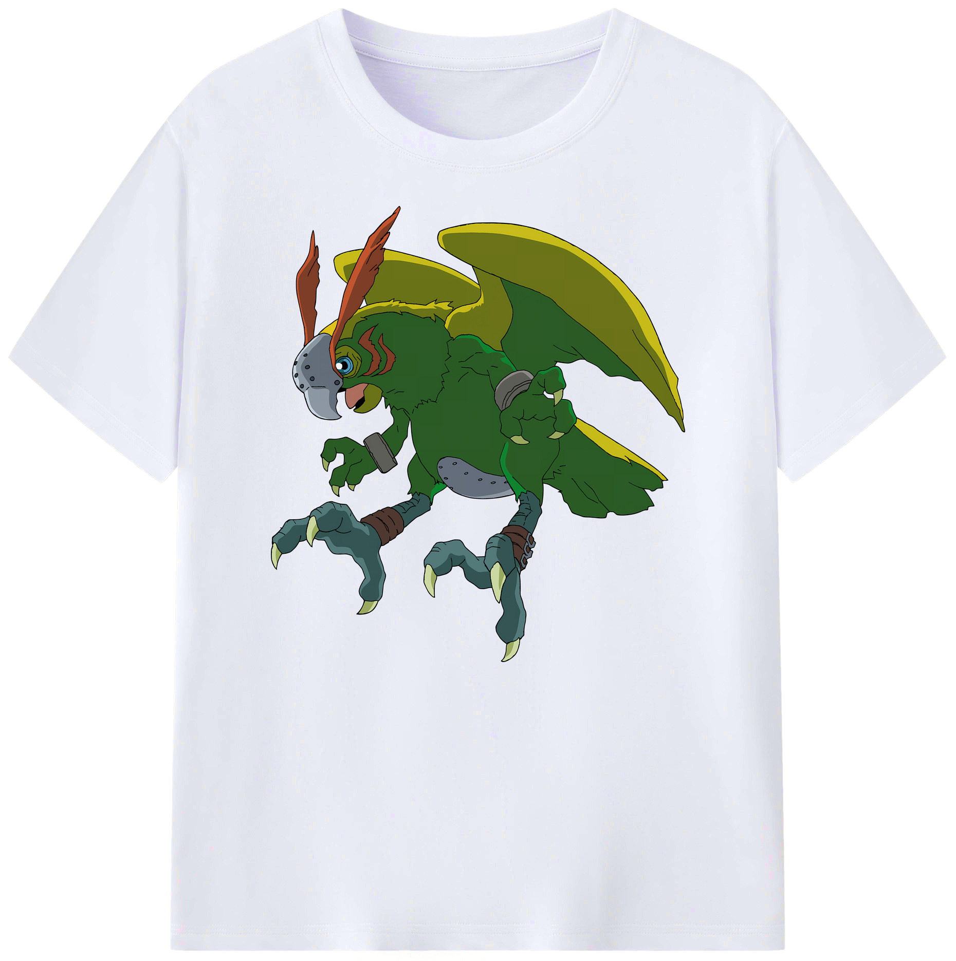 （画像用） Digimon デジタルモンスター/デジモン 綿100％ メンズ半袖Tシャツ｜肌触りやわらか＆通気性