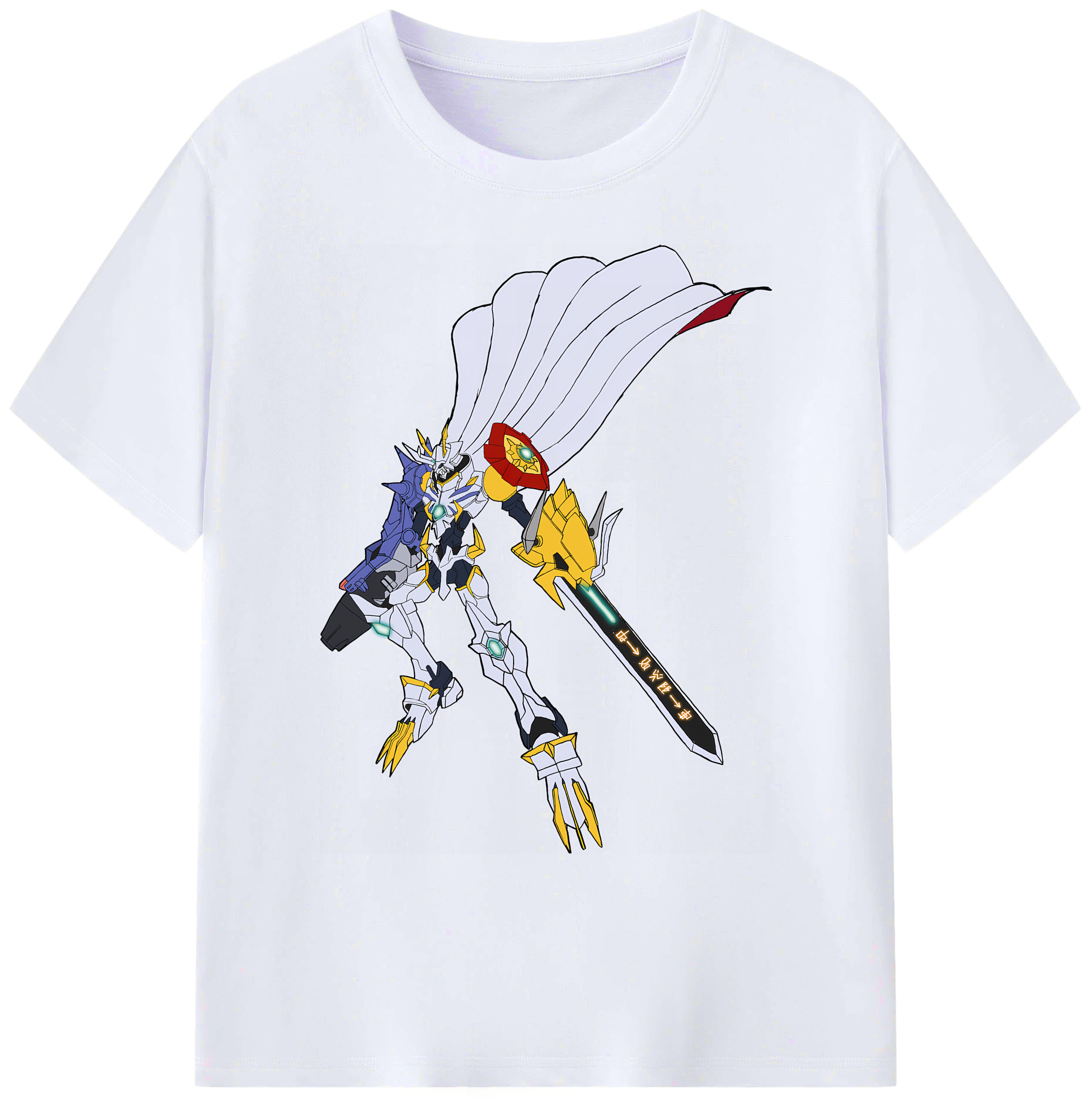（画像用） Digimon デジタルモンスター/デジモン 綿100％ メンズ半袖Tシャツ｜肌触りやわらか＆通気性
