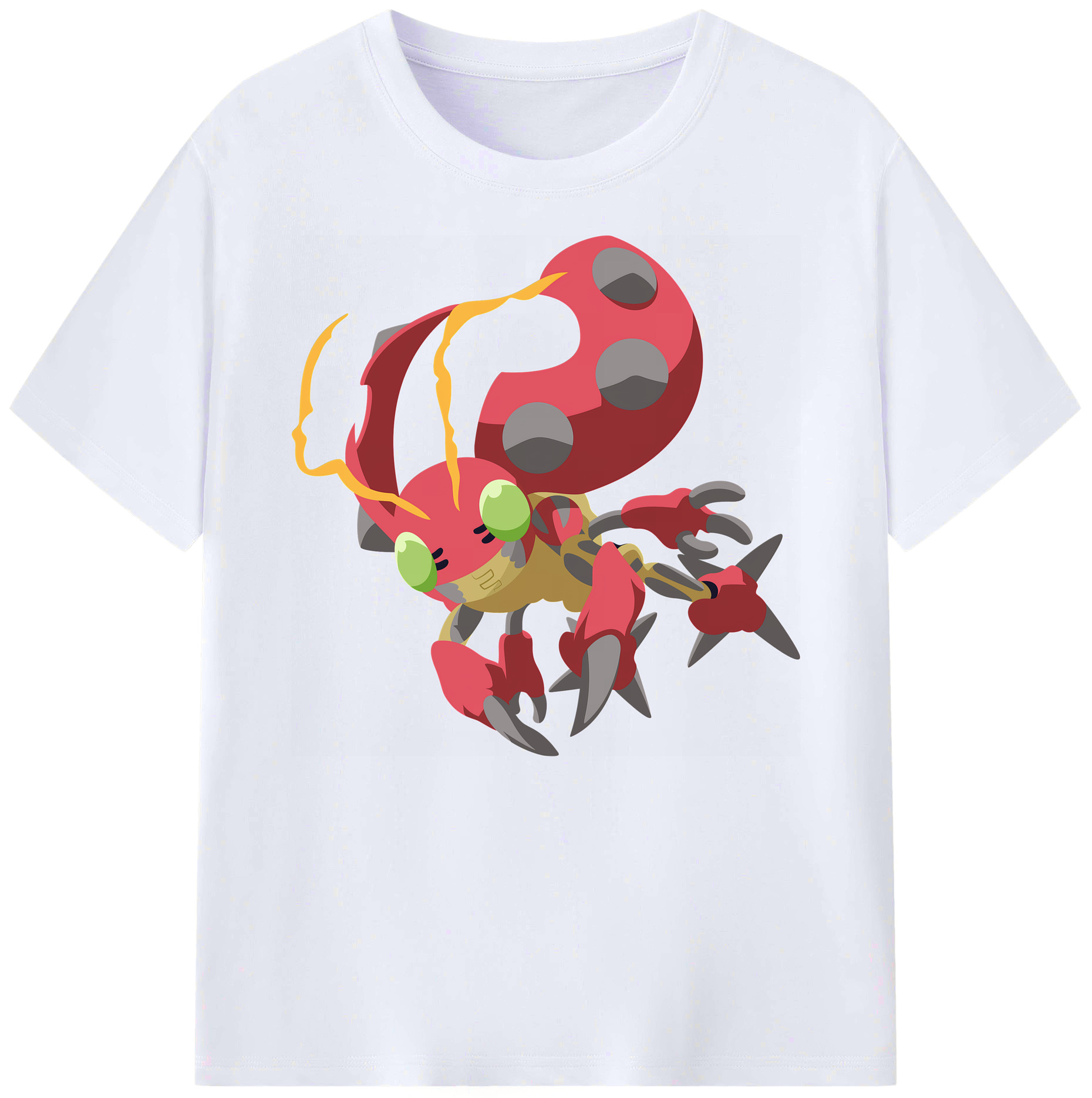 （画像用） Digimon デジタルモンスター/デジモン 綿100％ メンズ半袖Tシャツ｜肌触りやわらか＆通気性