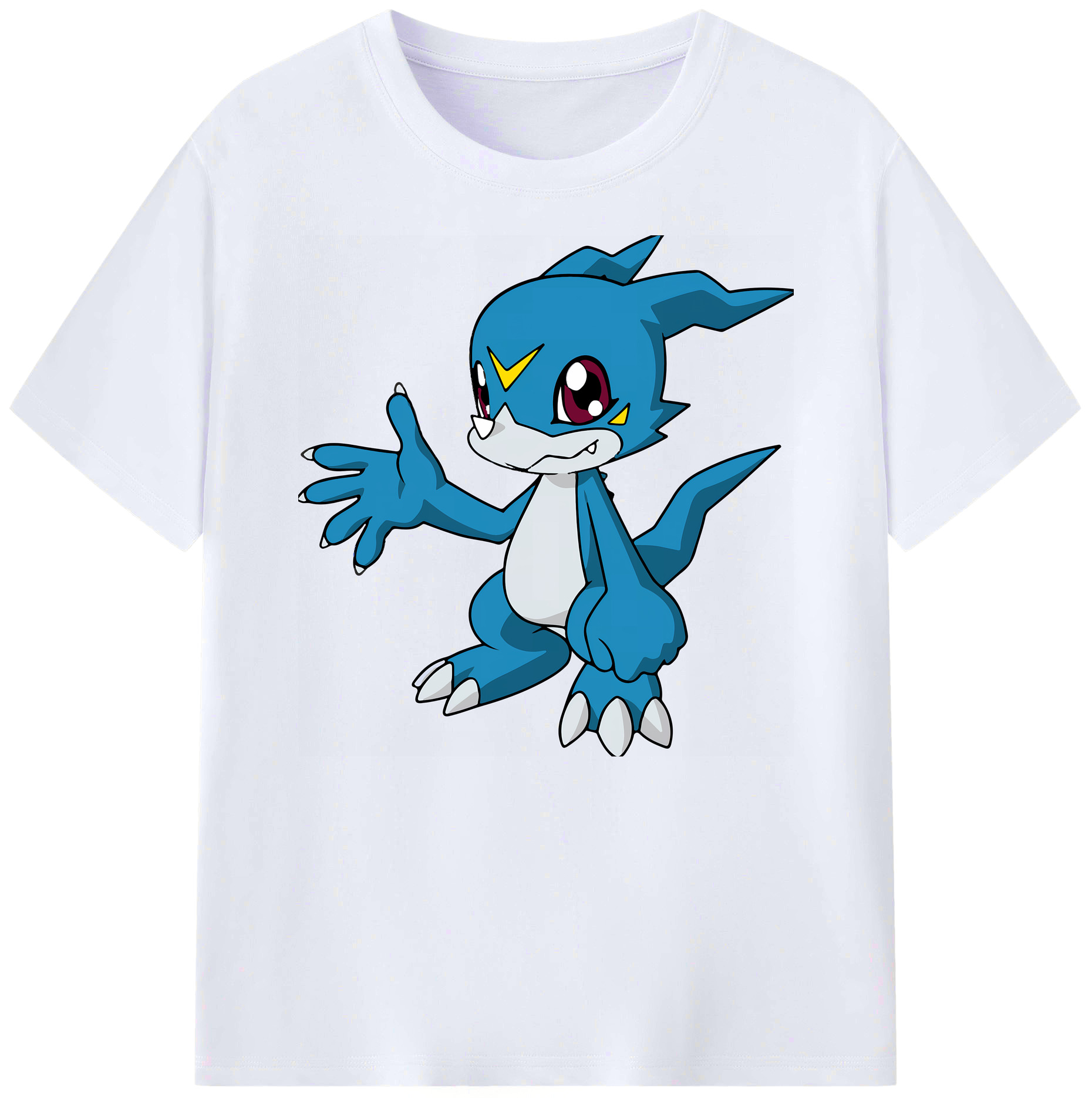 （画像用） Digimon デジタルモンスター/デジモン 綿100％ メンズ半袖Tシャツ｜肌触りやわらか＆通気性