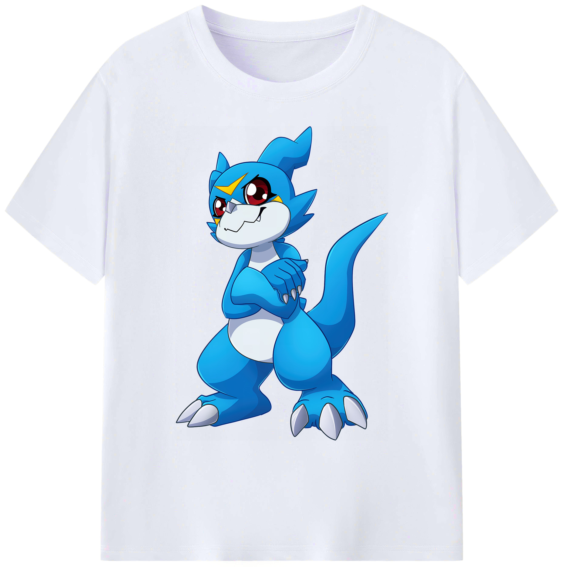 （画像用） Digimon デジタルモンスター/デジモン 綿100％ メンズ半袖Tシャツ｜肌触りやわらか＆通気性