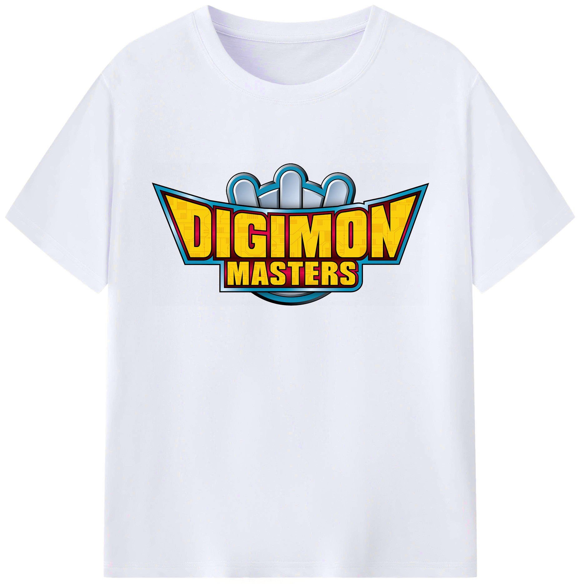 （画像用） Digimon デジタルモンスター/デジモン 綿100％ メンズ半袖Tシャツ｜肌触りやわらか＆通気性