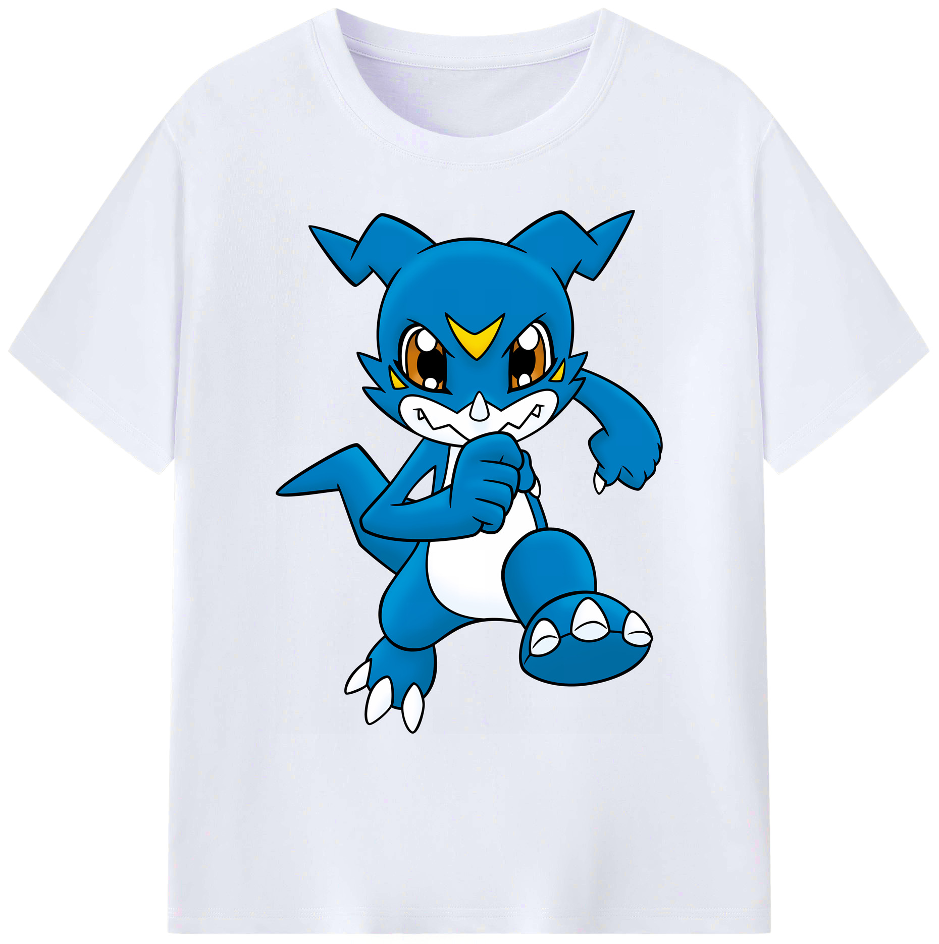 （画像用） Digimon デジタルモンスター/デジモン 綿100％ メンズ半袖Tシャツ｜肌触りやわらか＆通気性