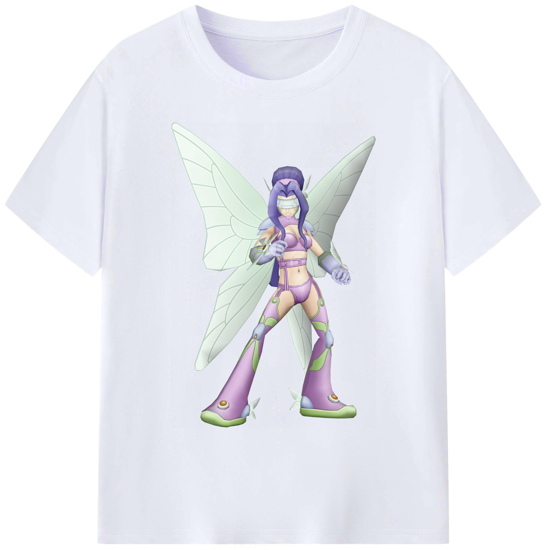 （画像用） Digimon デジタルモンスター/デジモン 綿100％ メンズ半袖Tシャツ｜肌触りやわらか＆通気性