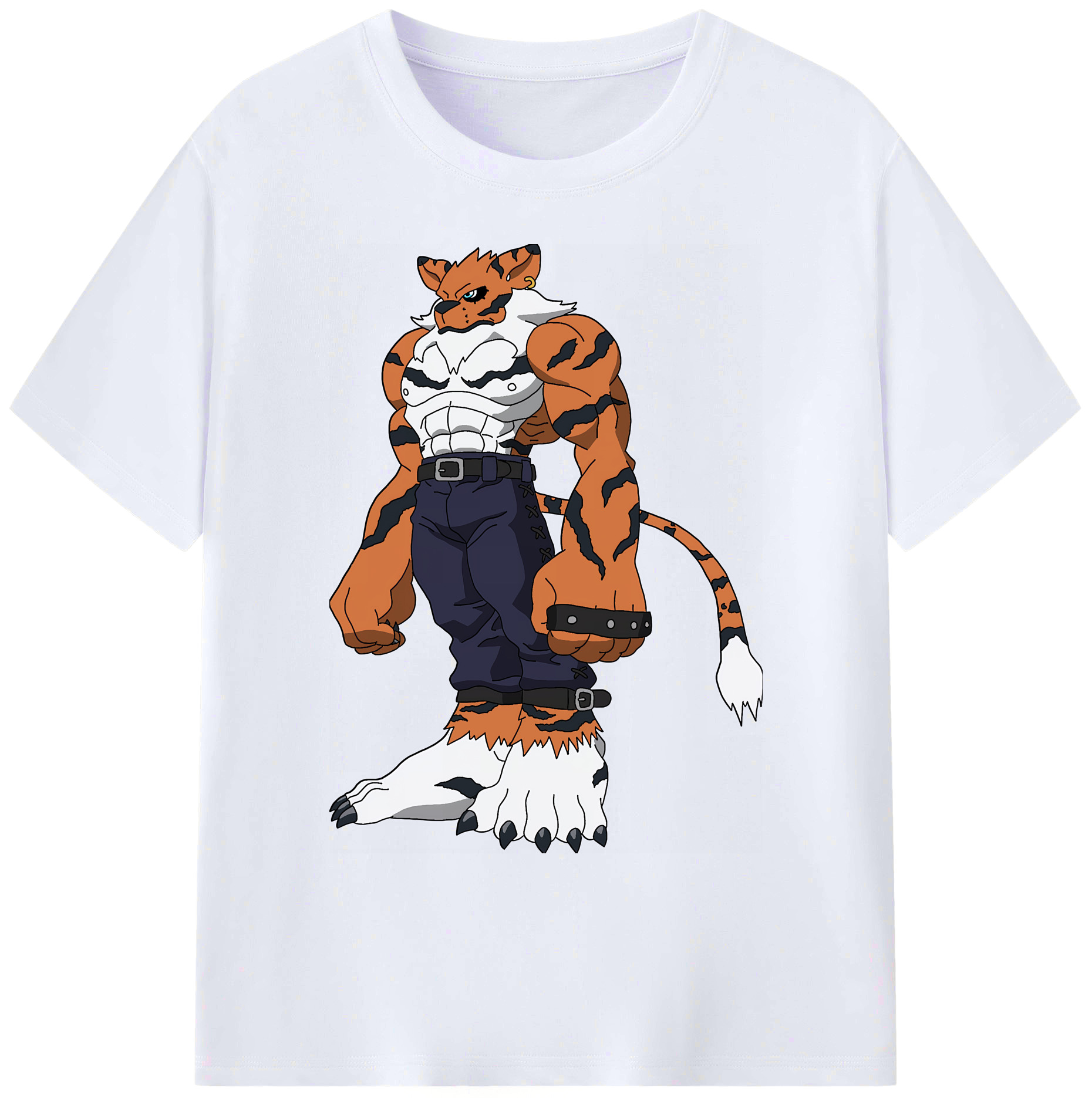 （画像用） Digimon デジタルモンスター/デジモン 綿100％ メンズ半袖Tシャツ｜肌触りやわらか＆通気性