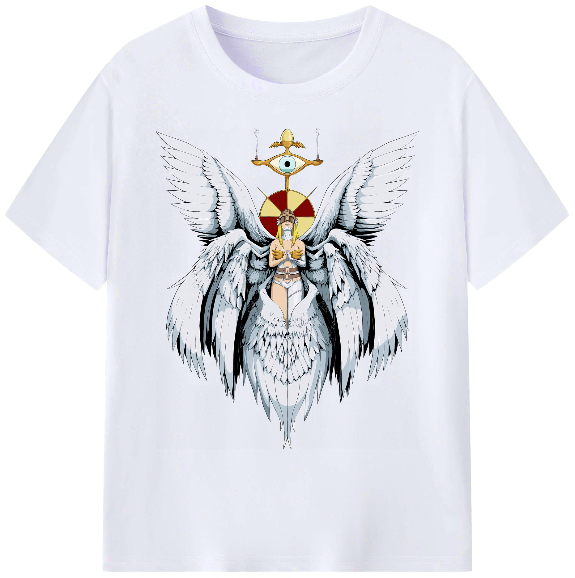（画像用） Digimon デジタルモンスター/デジモン 綿100％ メンズ半袖Tシャツ｜肌触りやわらか＆通気性
