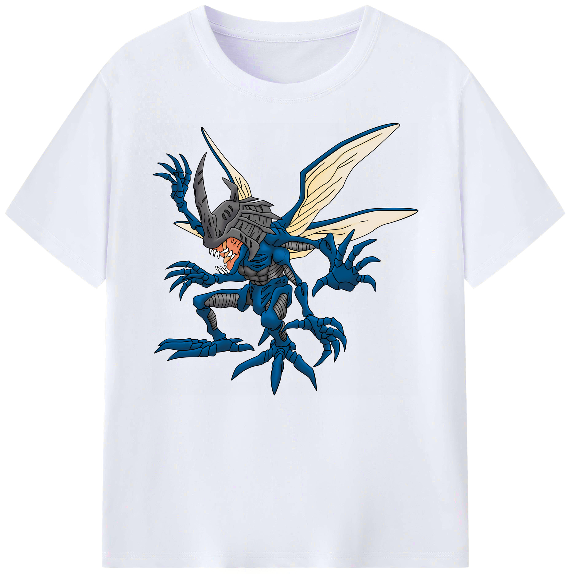 （画像用） Digimon デジタルモンスター/デジモン 綿100％ メンズ半袖Tシャツ｜肌触りやわらか＆通気性