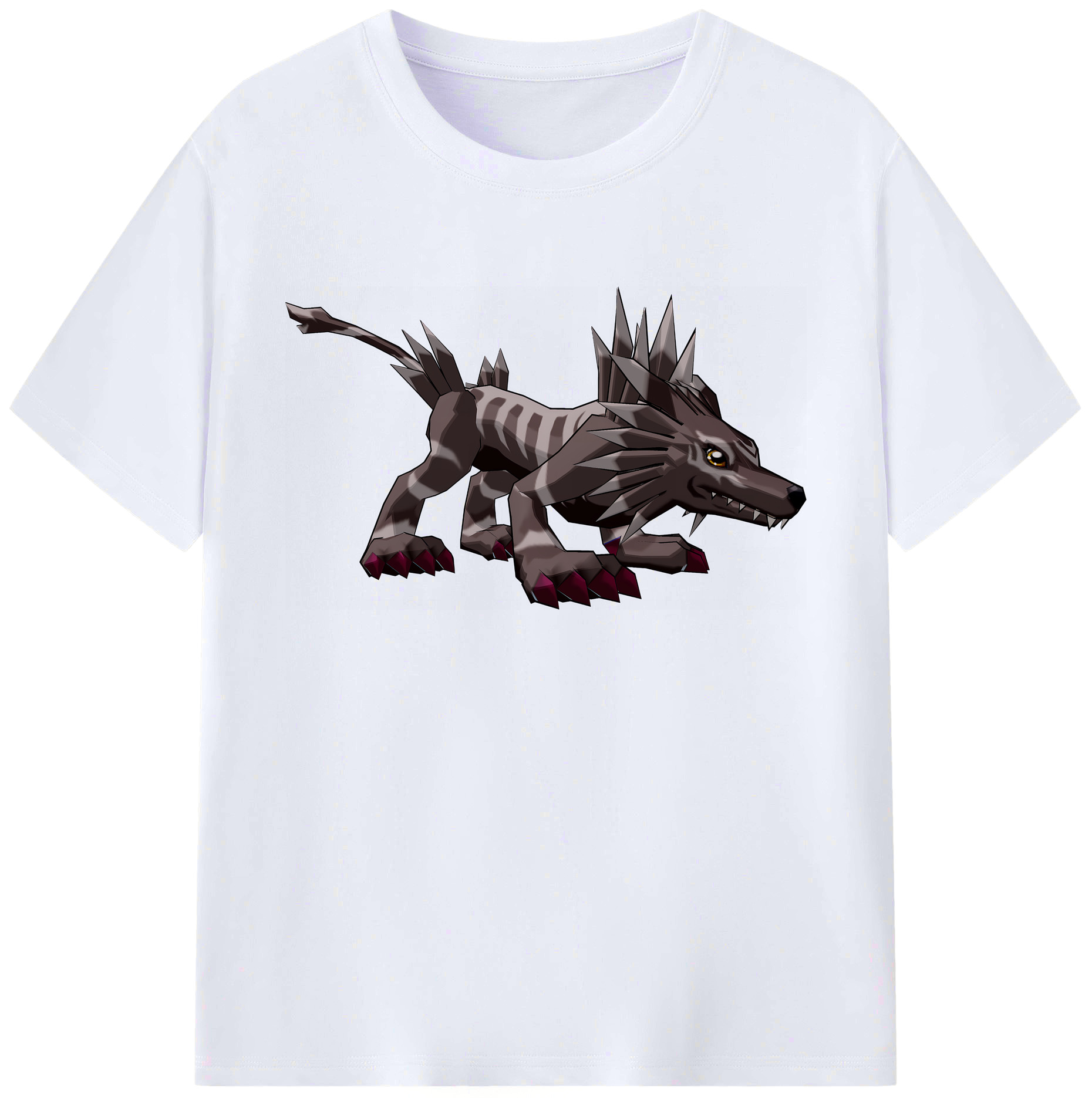 （画像用） Digimon デジタルモンスター/デジモン 綿100％ メンズ半袖Tシャツ｜肌触りやわらか＆通気性