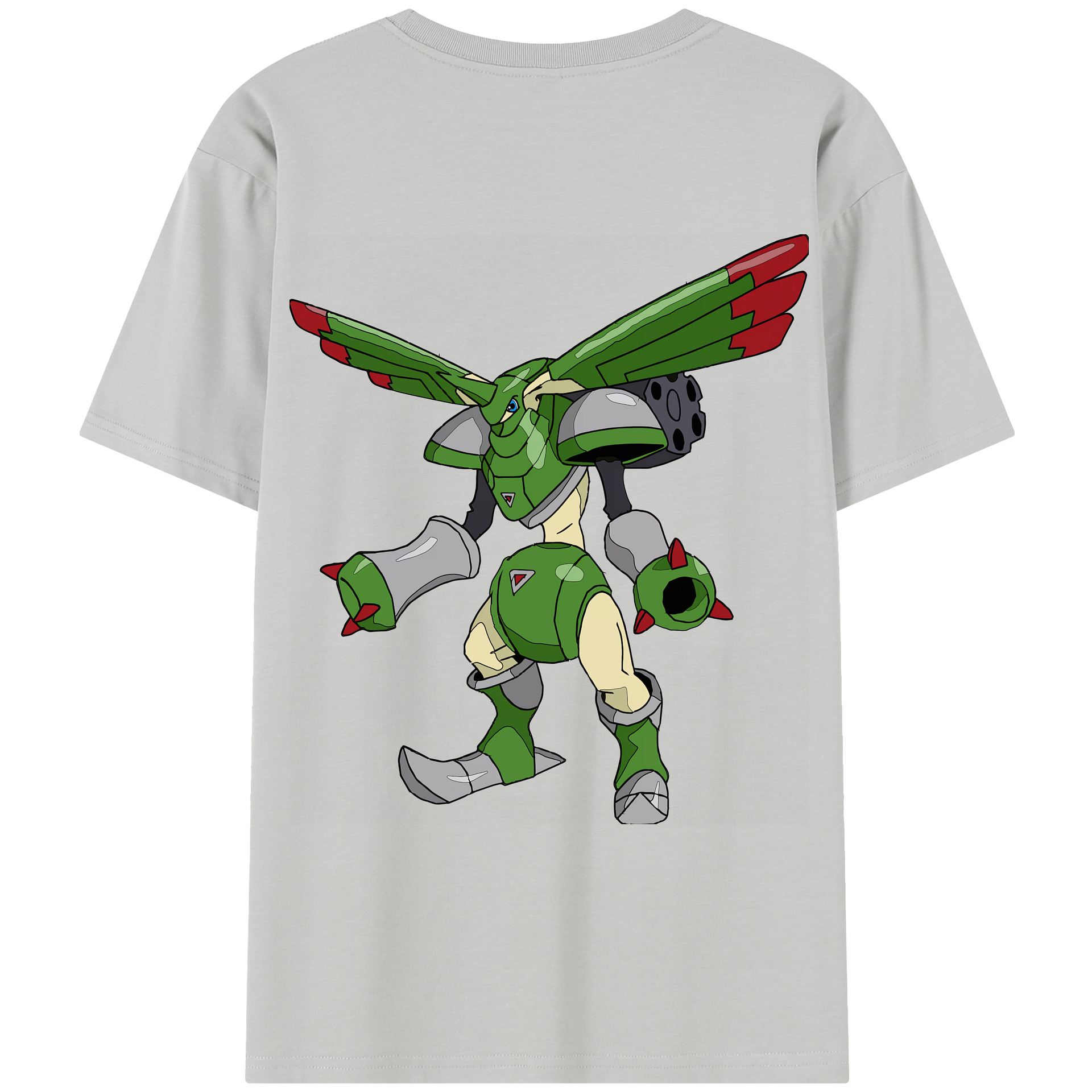 （画像用） Digimon デジタルモンスター/デジモン レディース半袖Tシャツ(バックプリント)