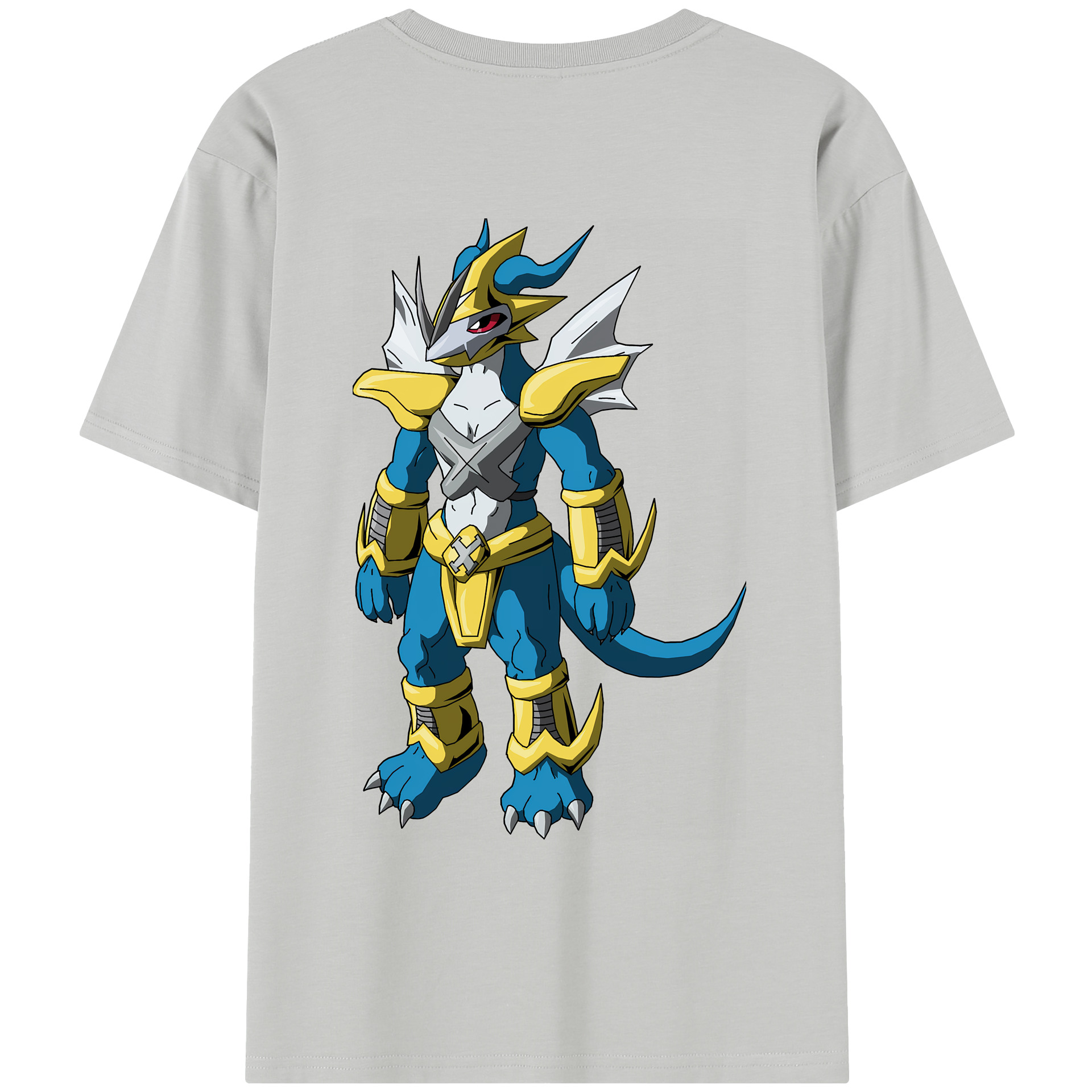 （画像用） Digimon デジタルモンスター/デジモン レディース半袖Tシャツ(バックプリント)