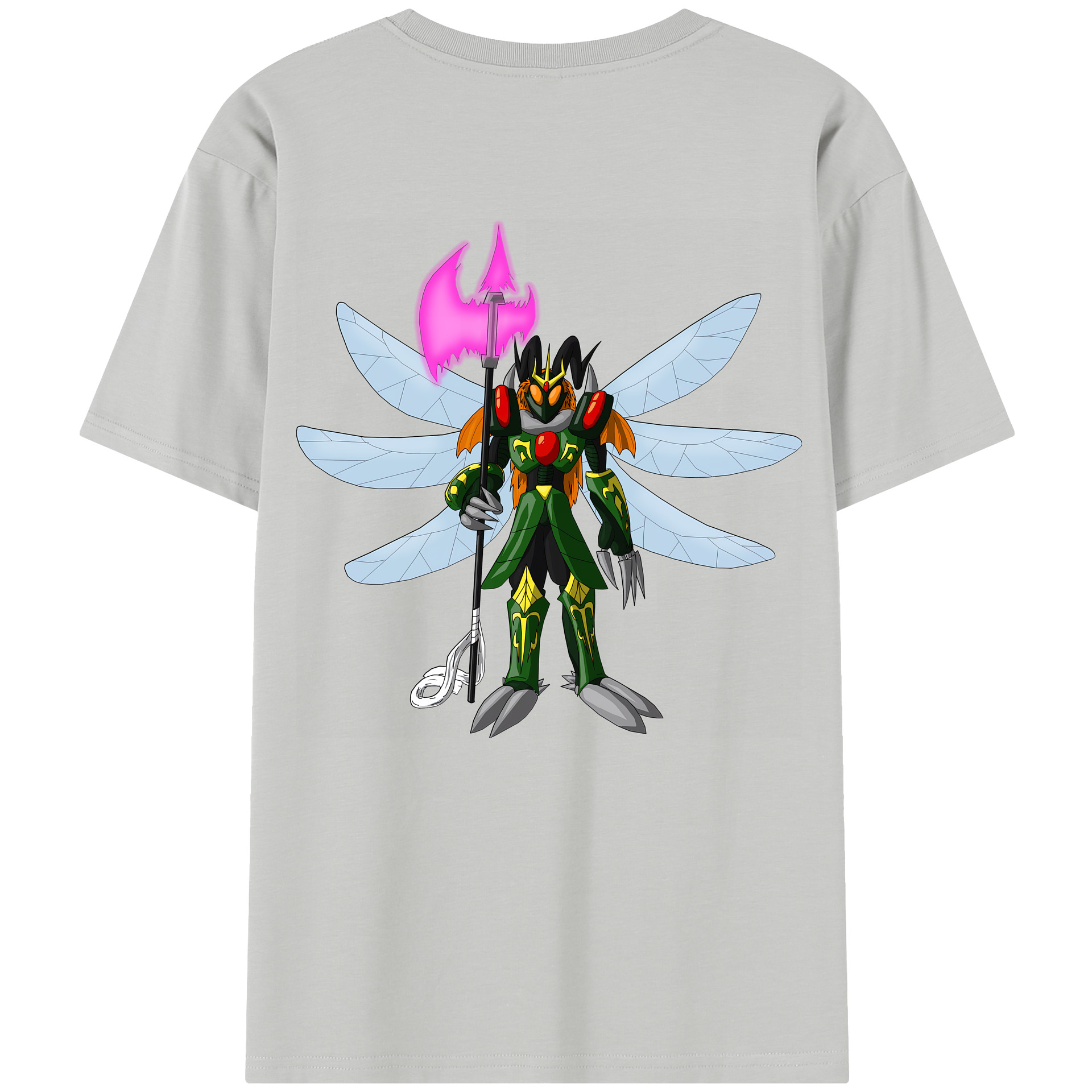 （画像用） Digimon デジタルモンスター/デジモン レディース半袖Tシャツ(バックプリント)