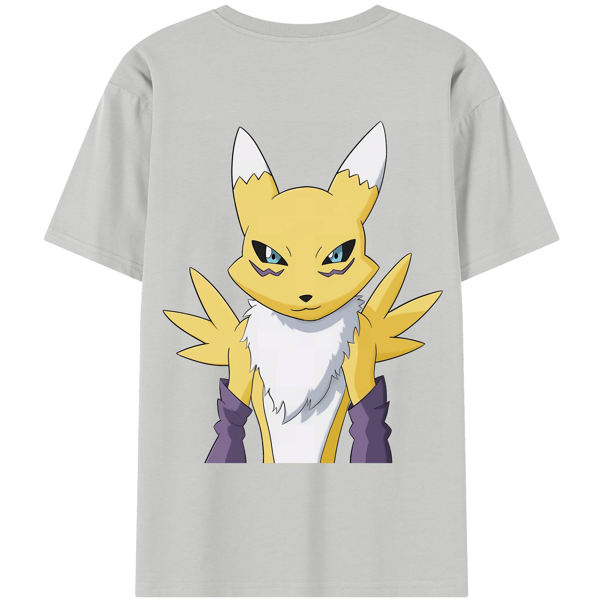 （画像用） Digimon デジタルモンスター/デジモン レディース半袖Tシャツ(バックプリント)